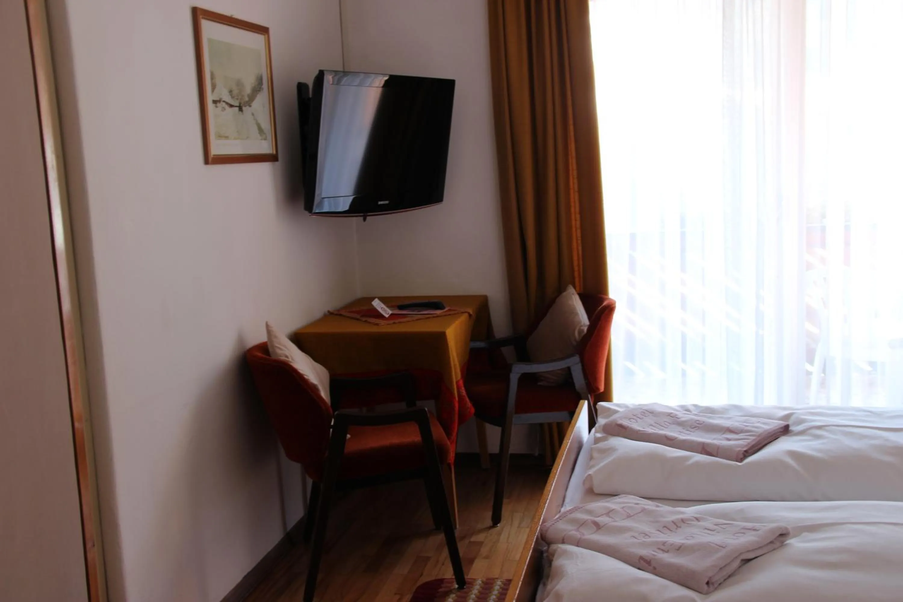 Decorative detail, Bed in Hotel Villa Emilia