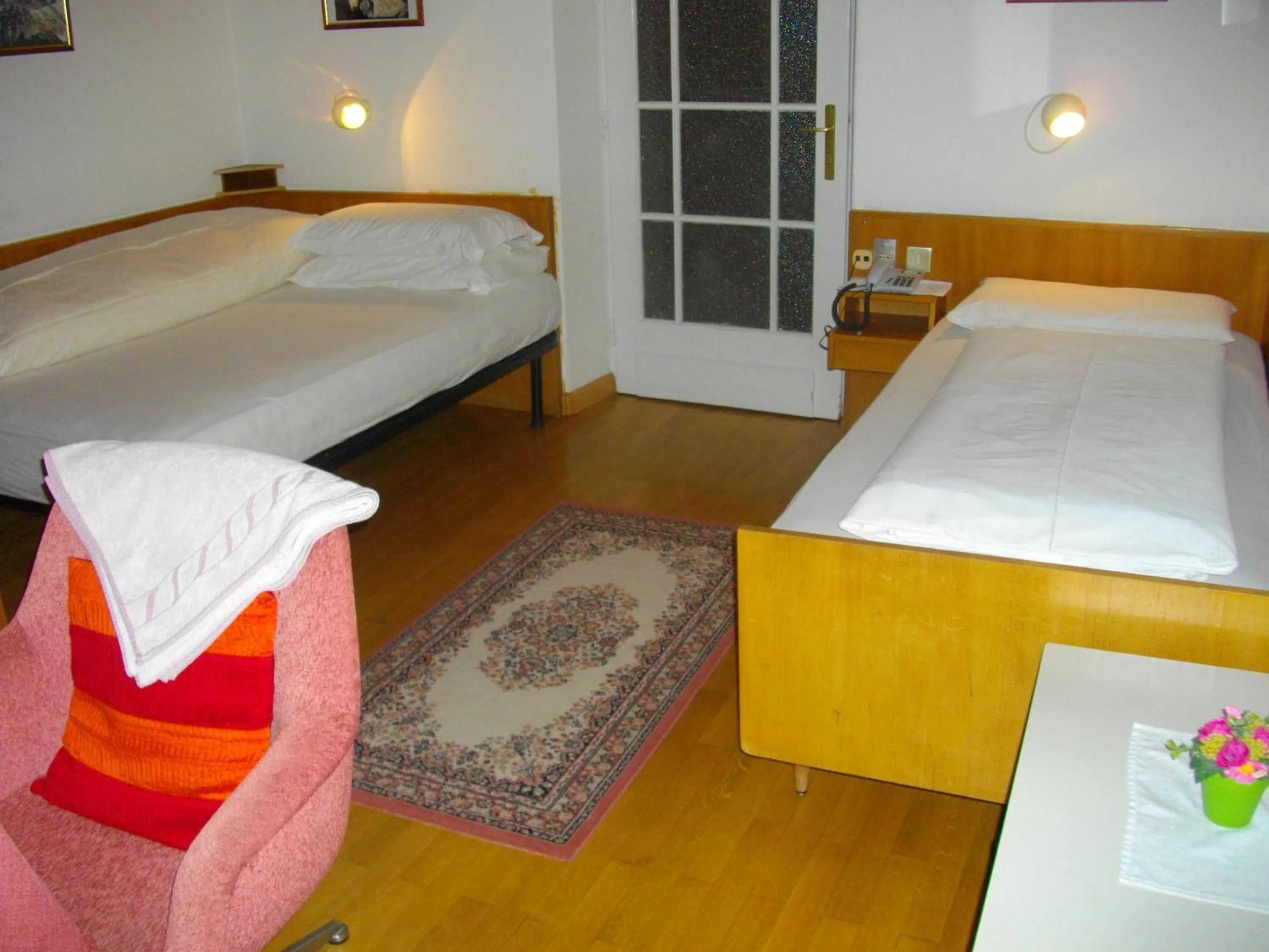 Bed in Hotel Villa Emilia