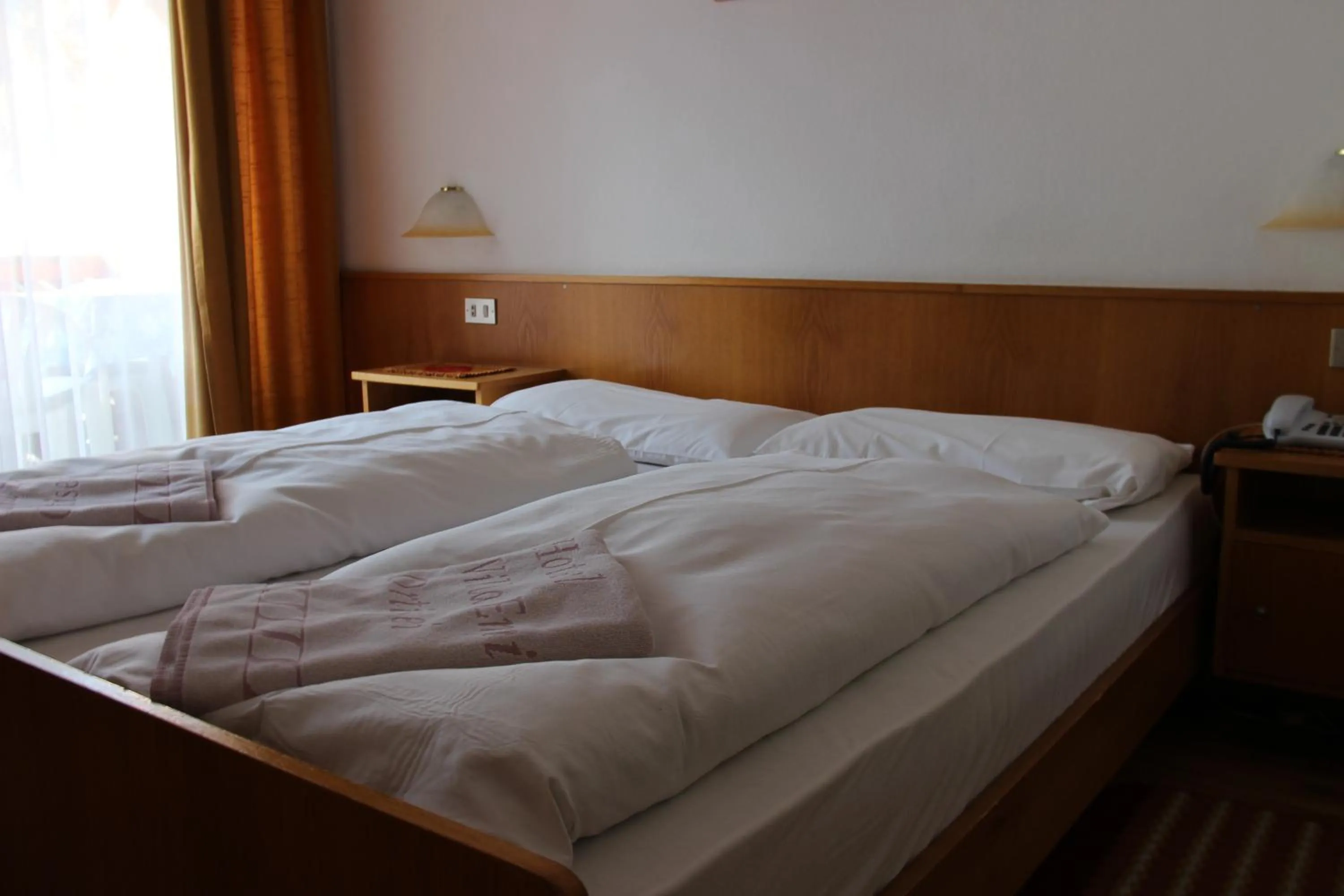 Decorative detail, Bed in Hotel Villa Emilia