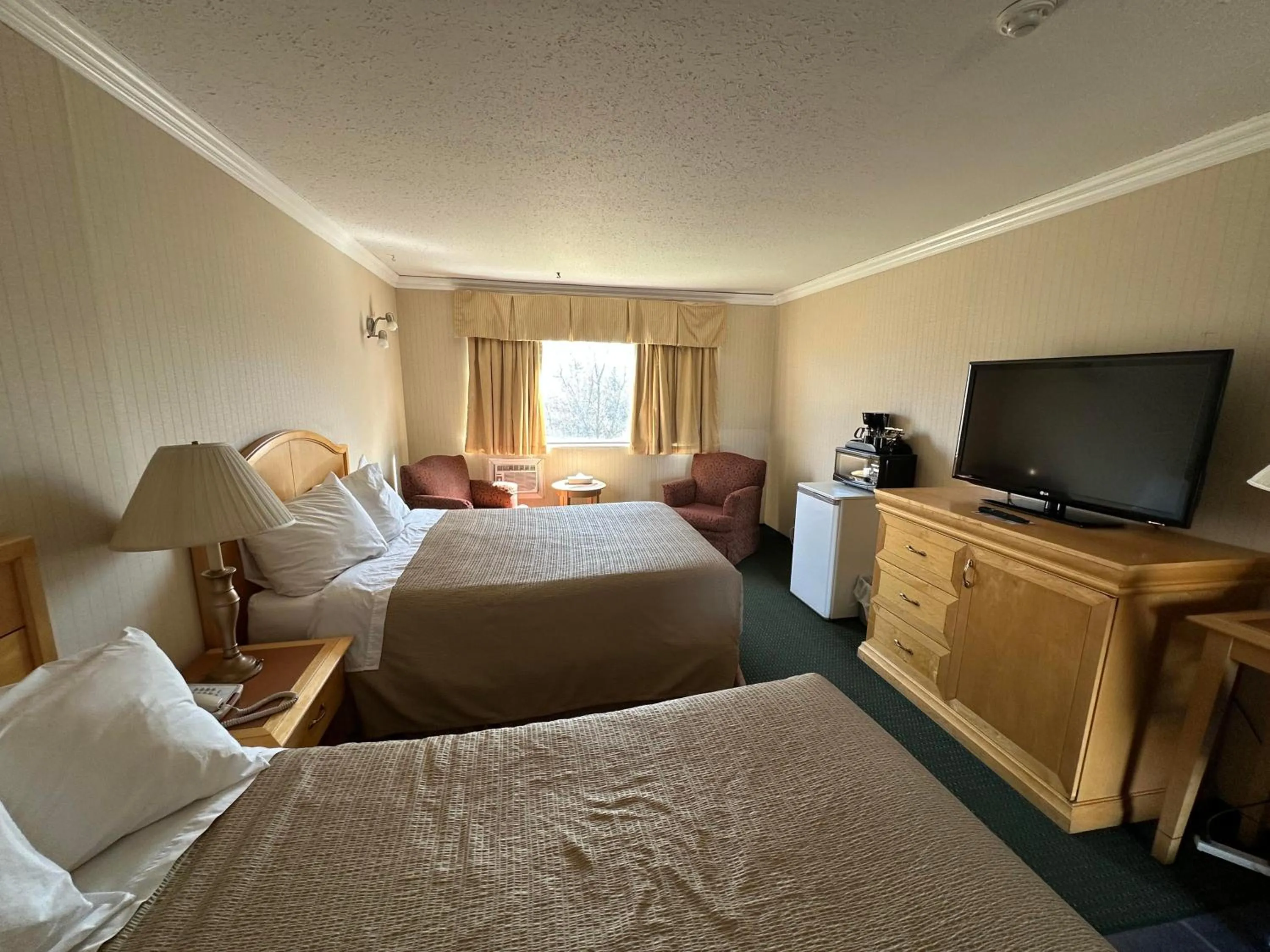 Bed in Travelodge by Wyndam Chetwynd