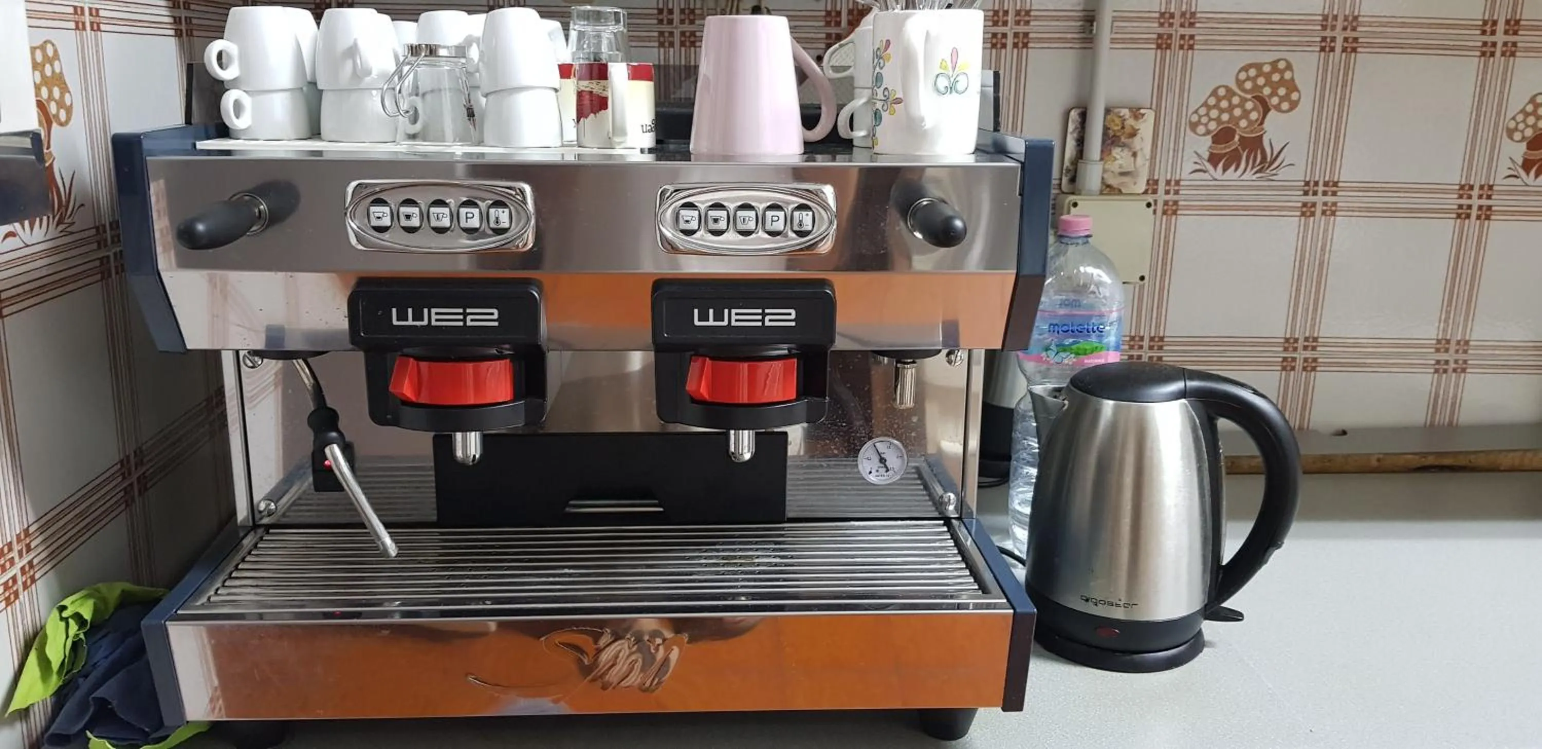 Italian breakfast in Hotel Week End