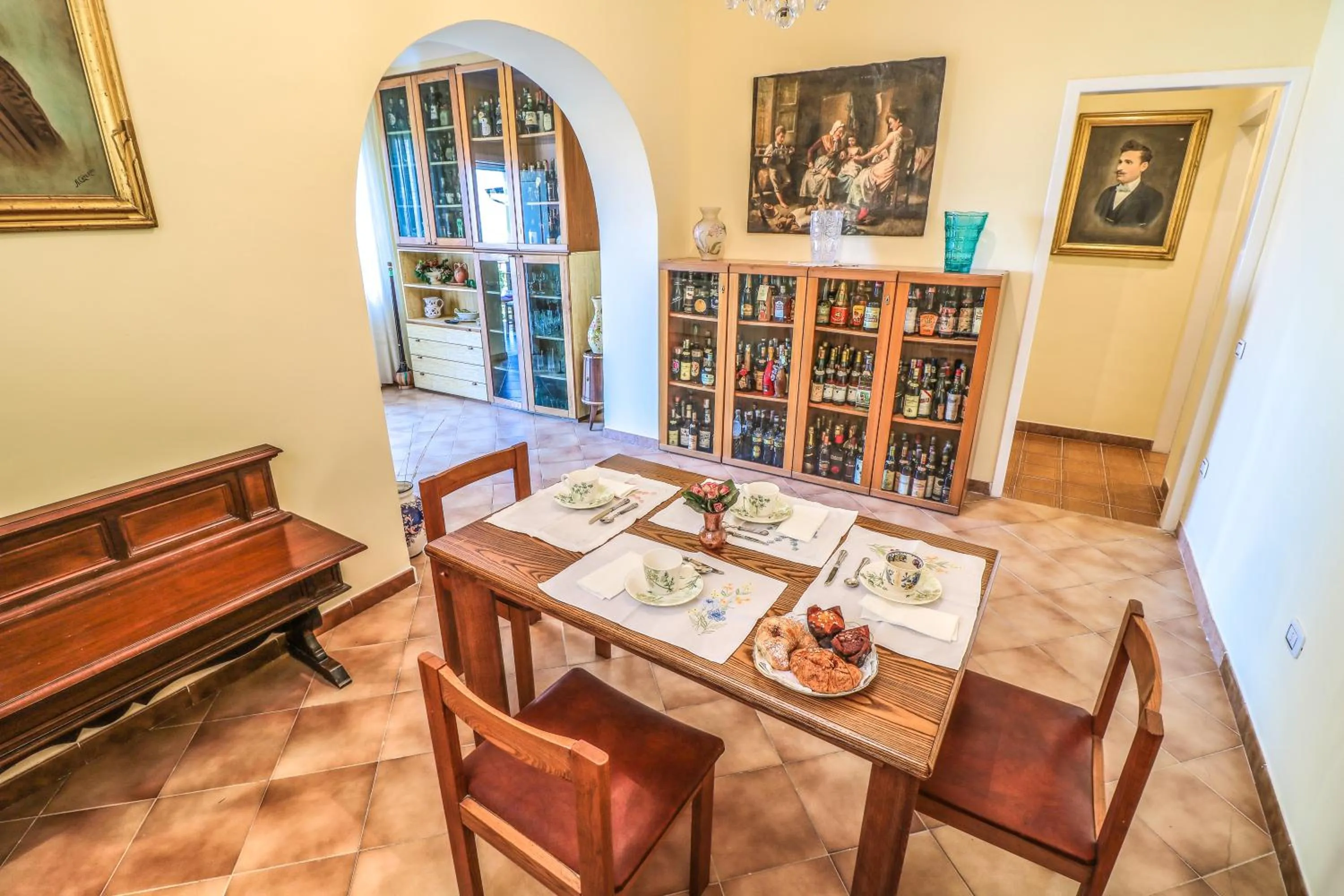 Living room in Scognamiglio Suites