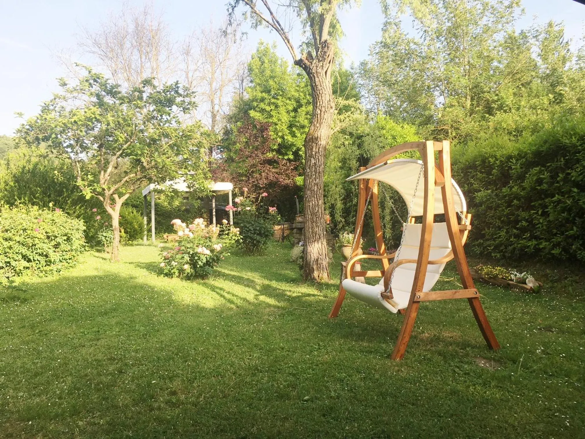 Garden in B&B Appartamenti Villa del lago