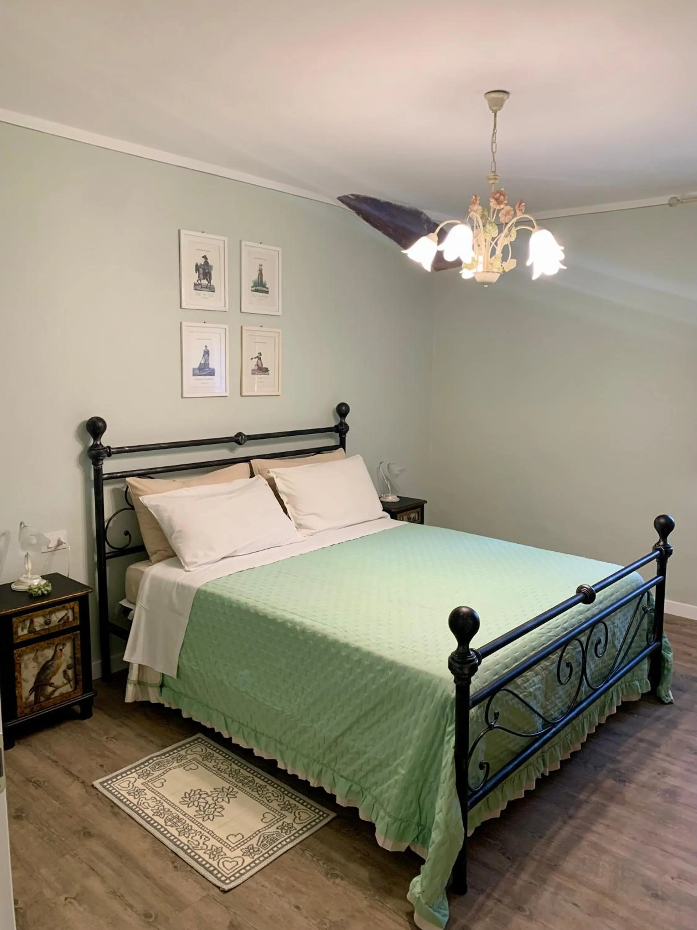 Bed in B&B Appartamenti Villa del lago