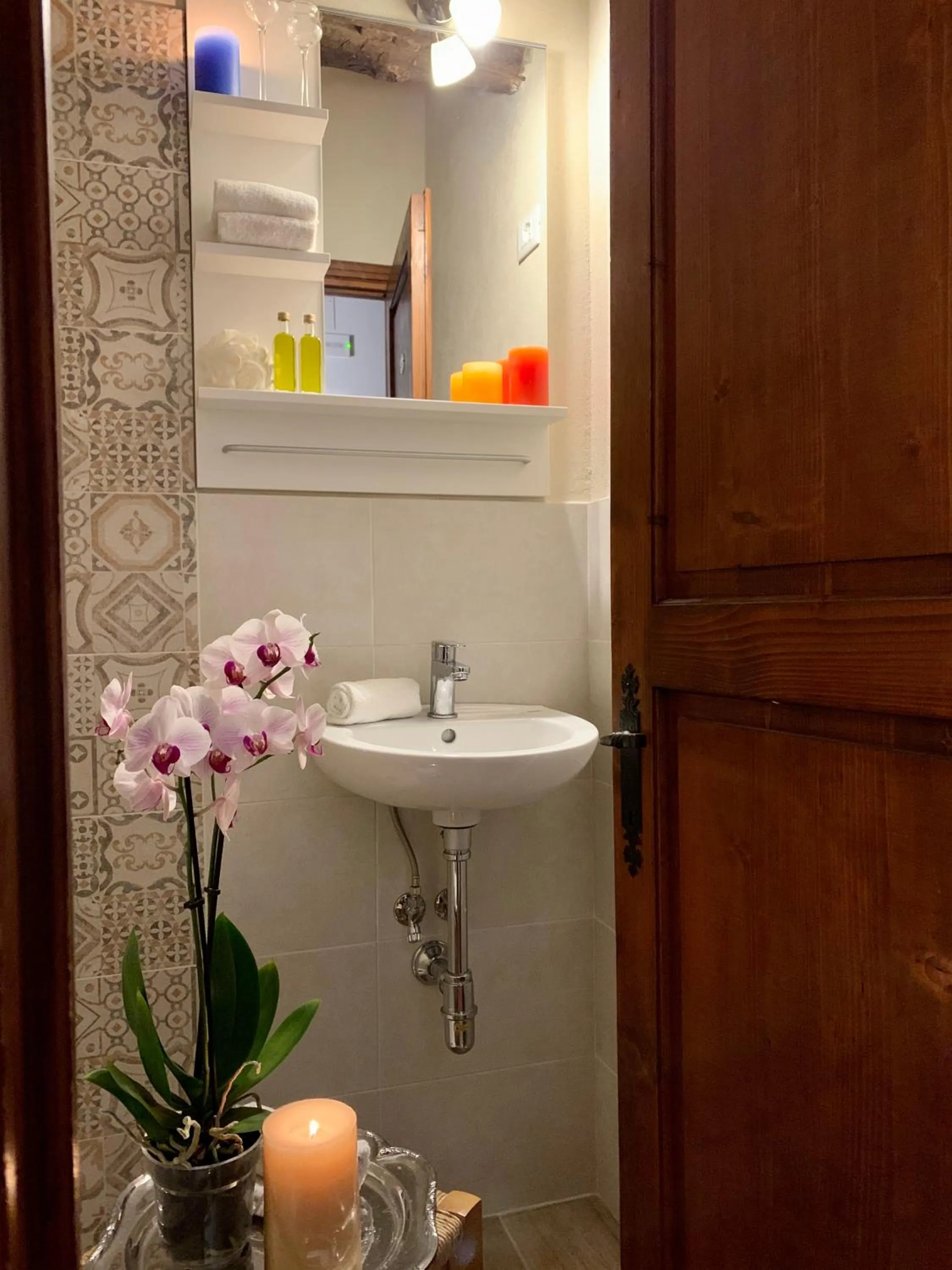 Bathroom in B&B Appartamenti Villa del lago