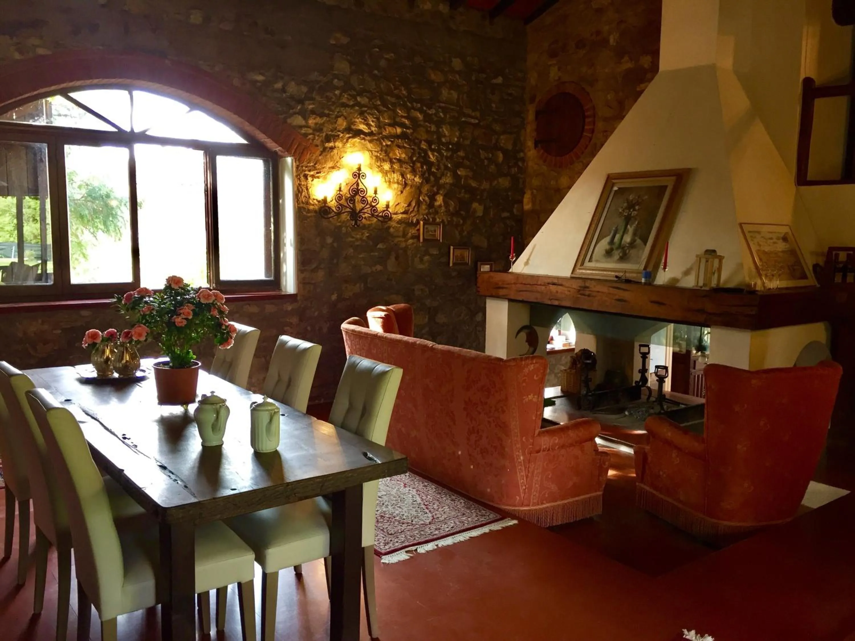 Lounge or bar in B&B Appartamenti Villa del lago