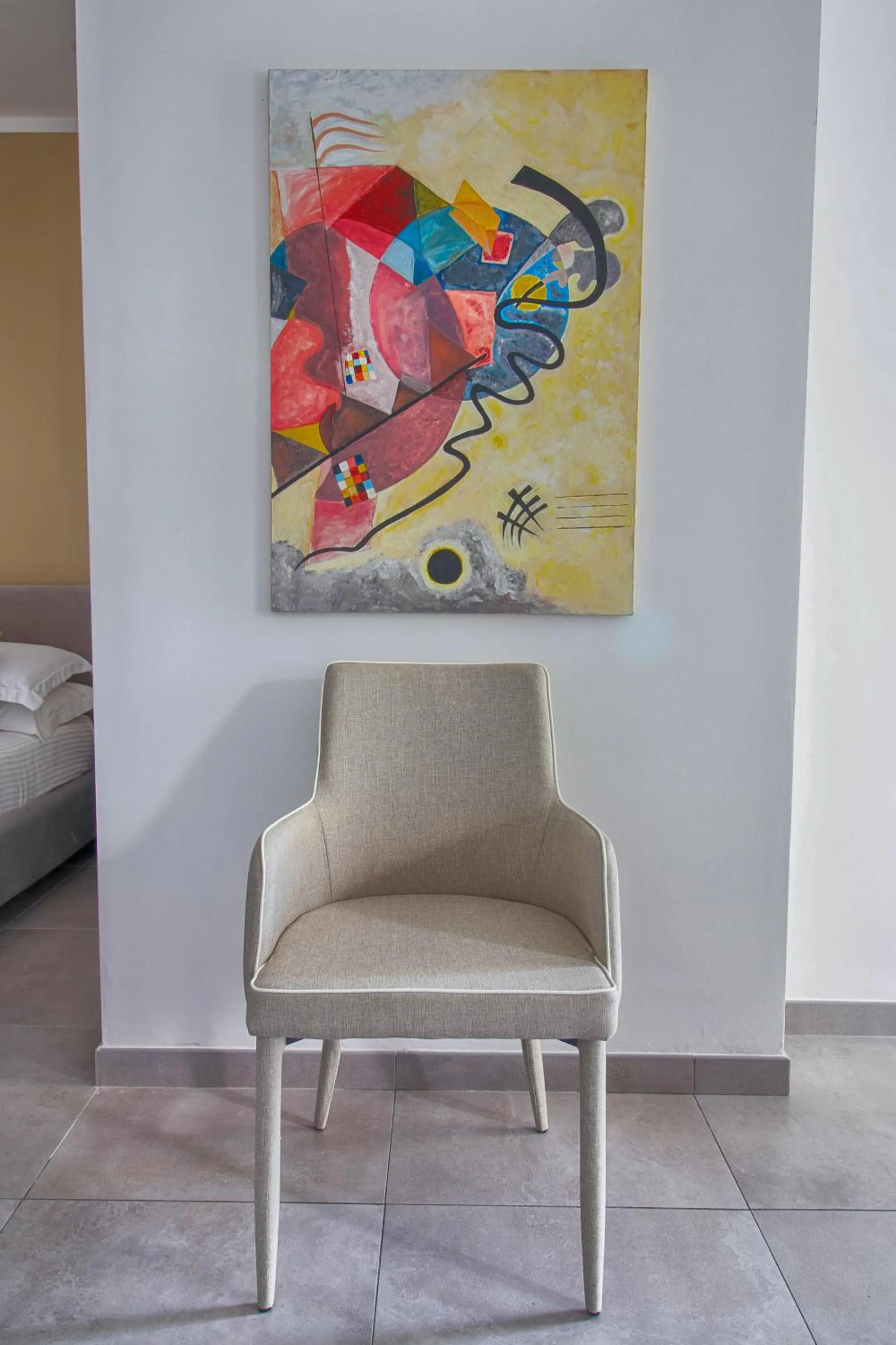 Decorative detail in Petra Maris B&B