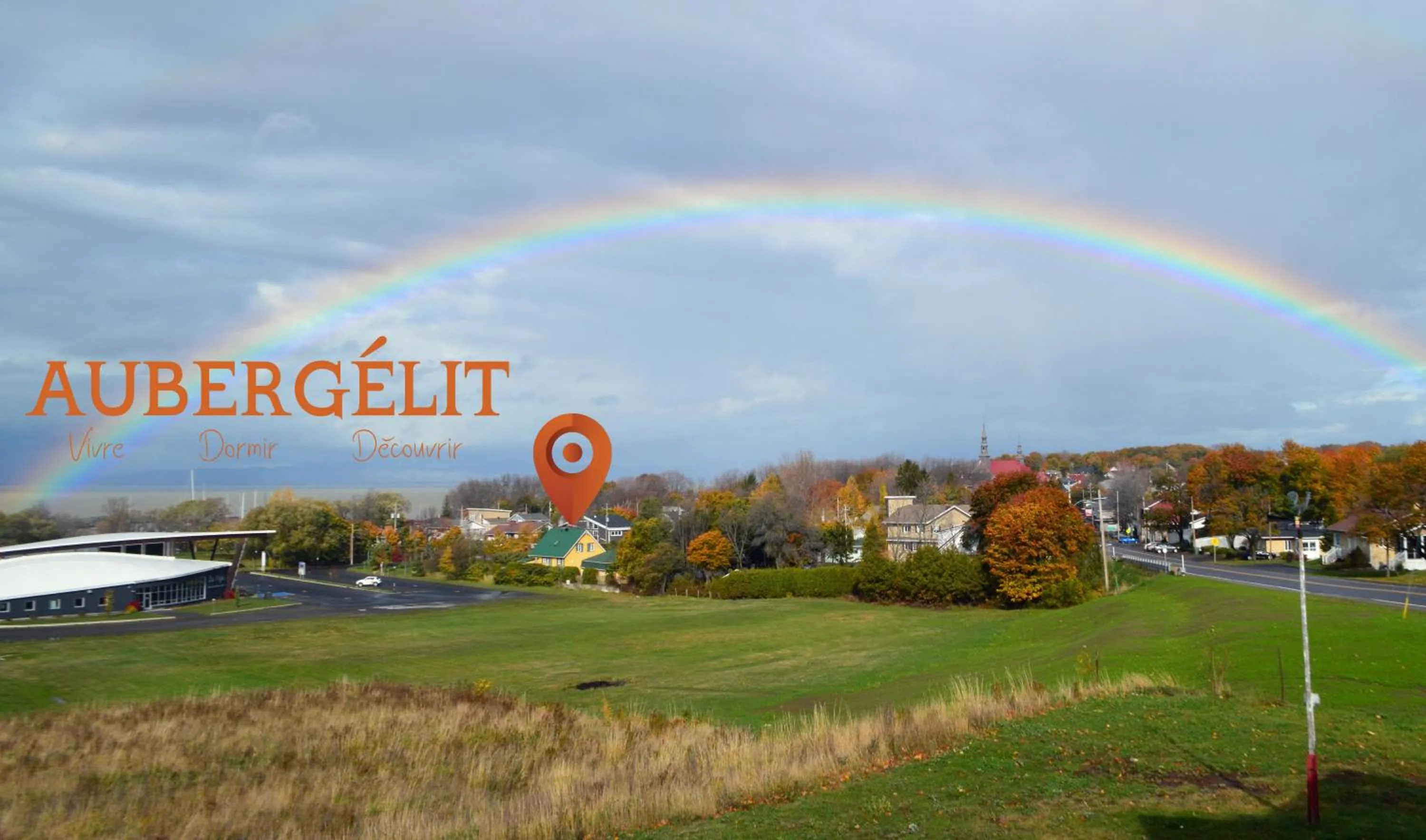 Property building in Gîte B&B - Aubergélit inc