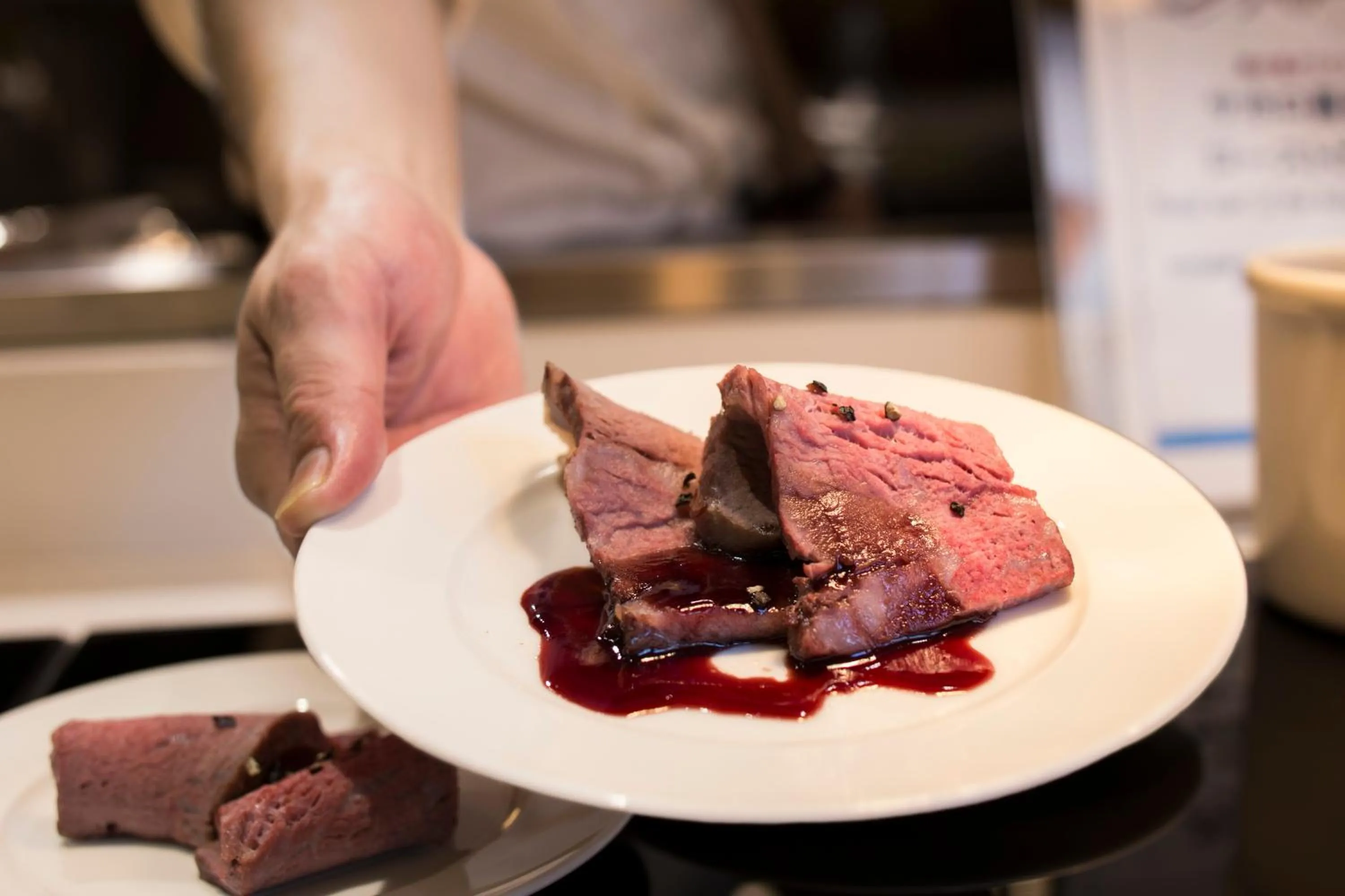 Food close-up in Midorinokaze Resort Kitayuzawa
