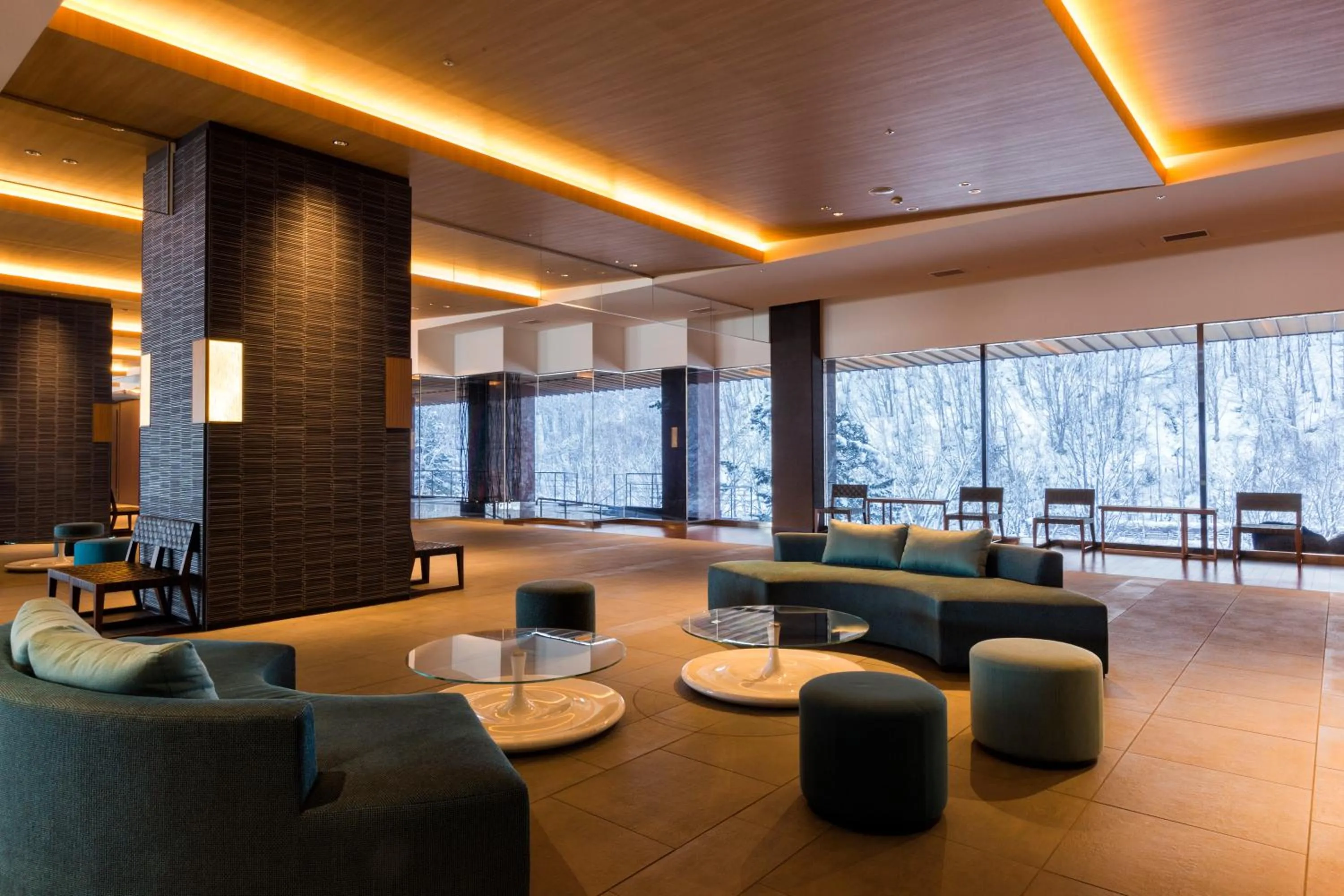 Lobby or reception in Midorinokaze Resort Kitayuzawa