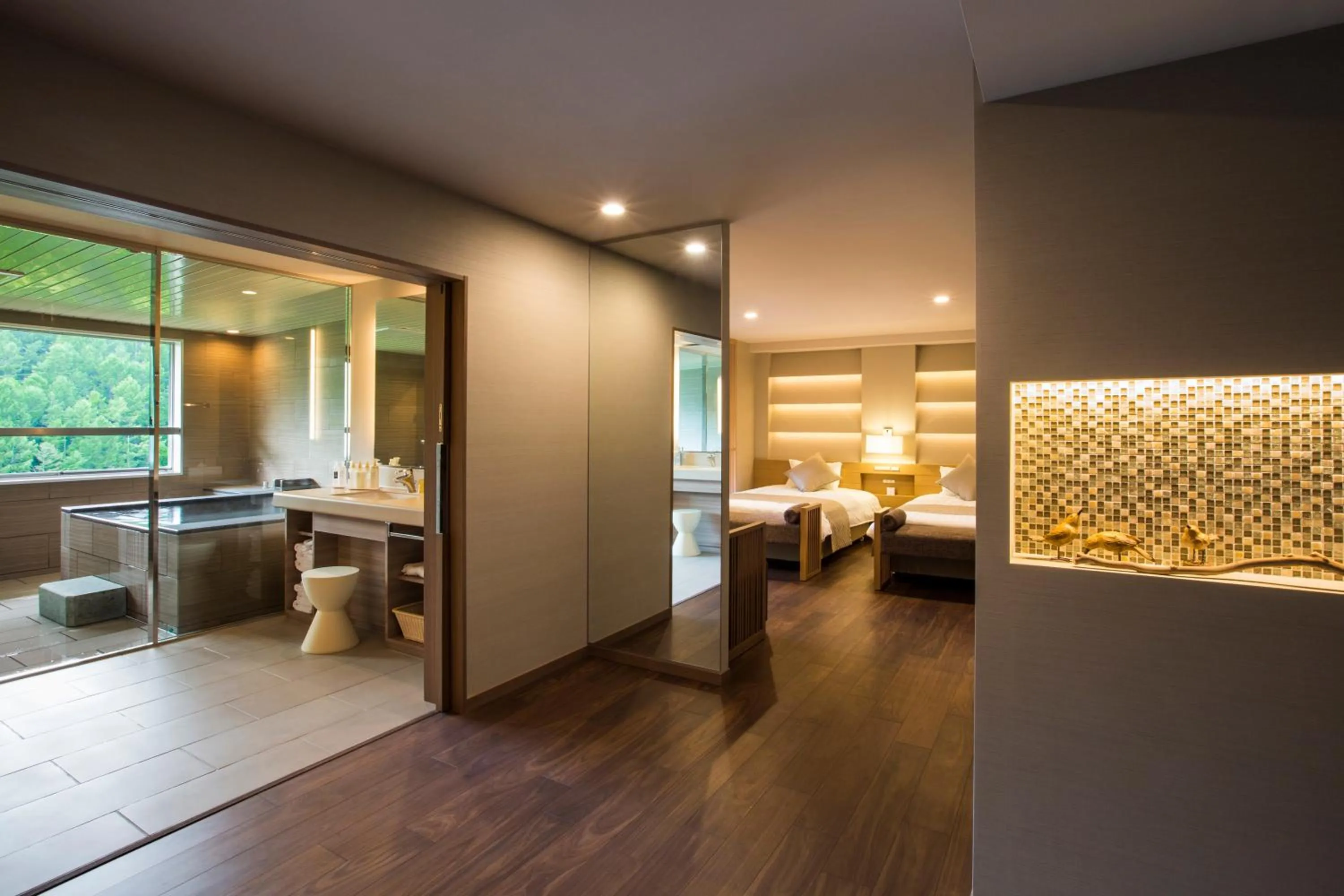 Area and facilities, Bed in Midorinokaze Resort Kitayuzawa