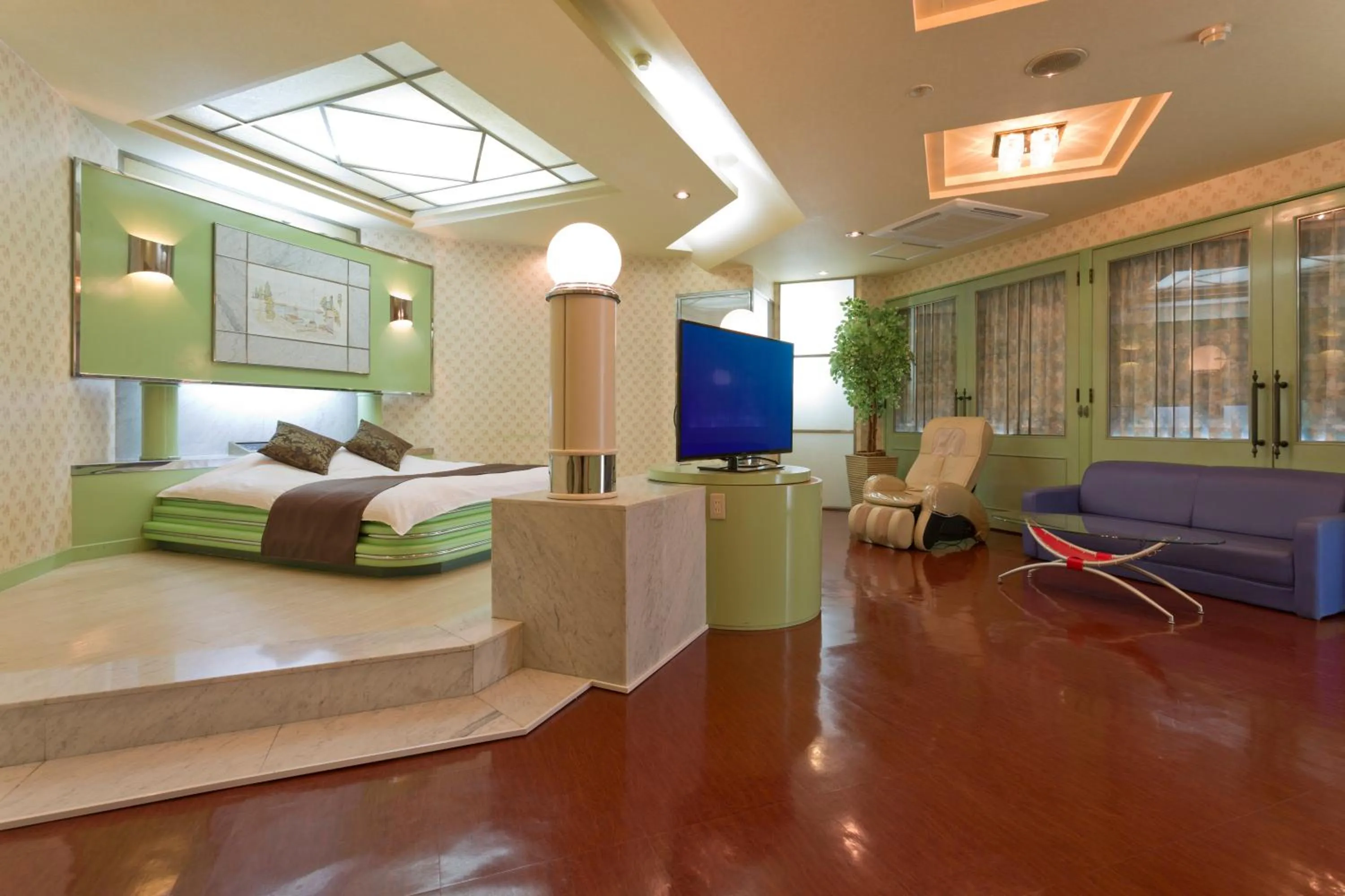 Photo of the whole room, Bed in Hotel Xenia Takinoyashiro