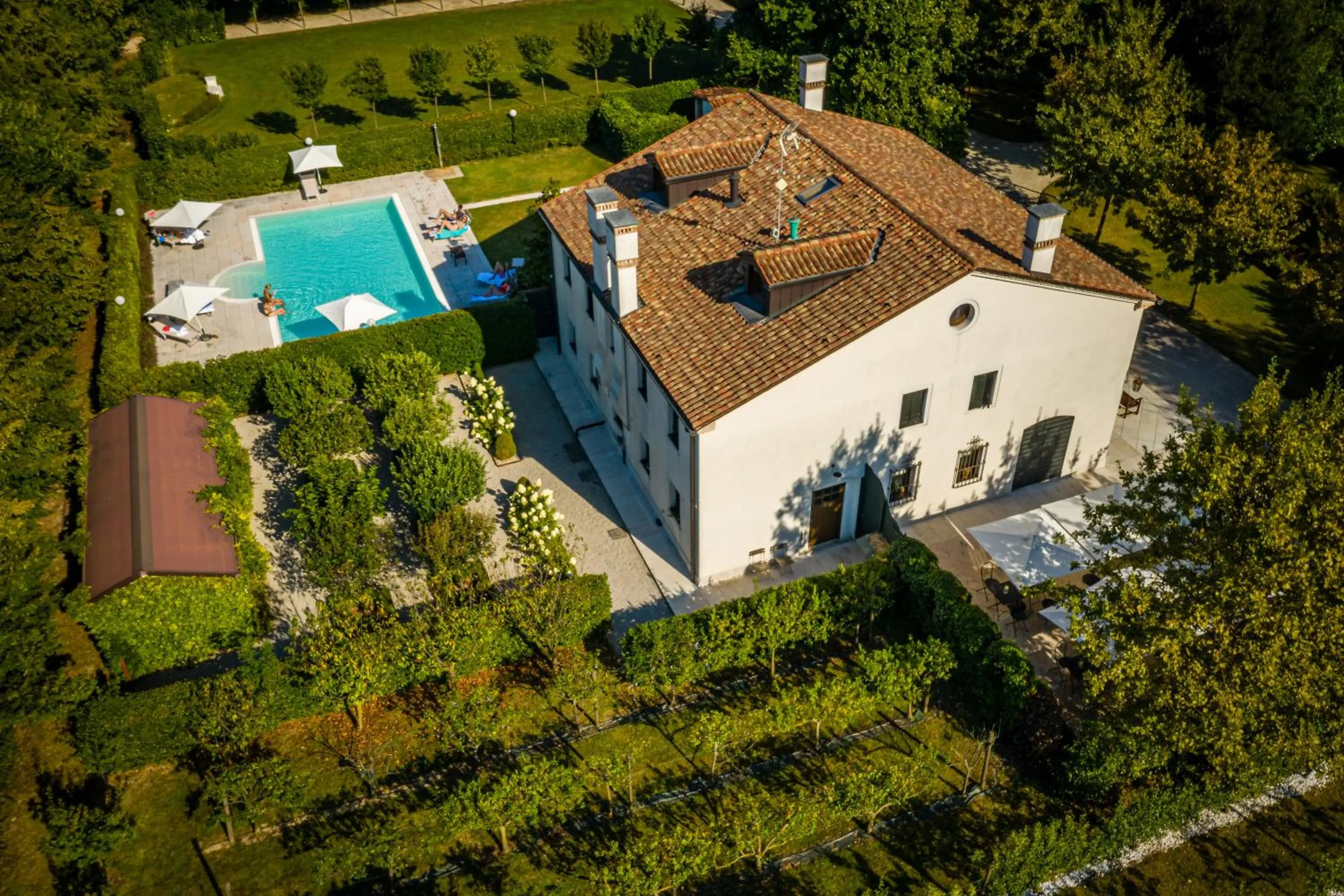 Bird's eye view in Fiori e Frutti Hotel Agriresort Venezia Mestre