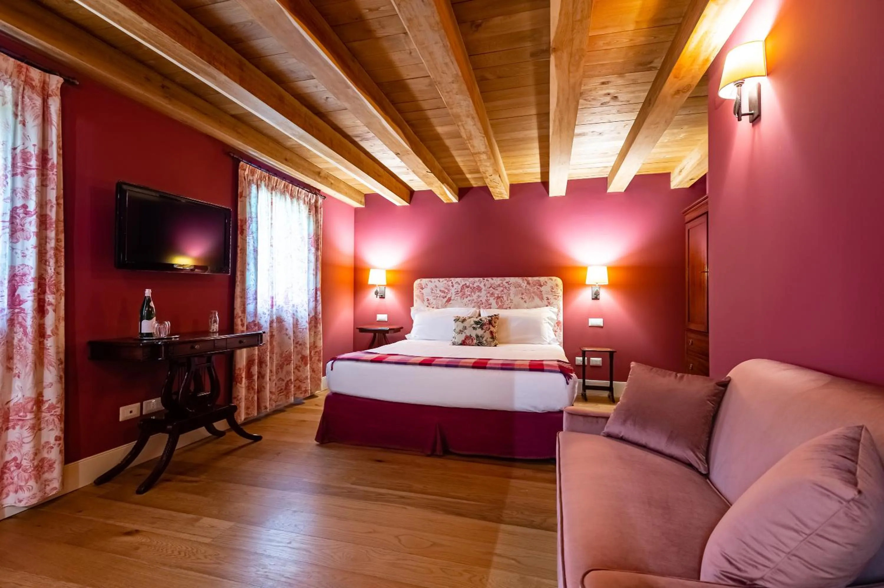 Bedroom, Bed in Fiori e Frutti Hotel Agriresort Venezia Mestre