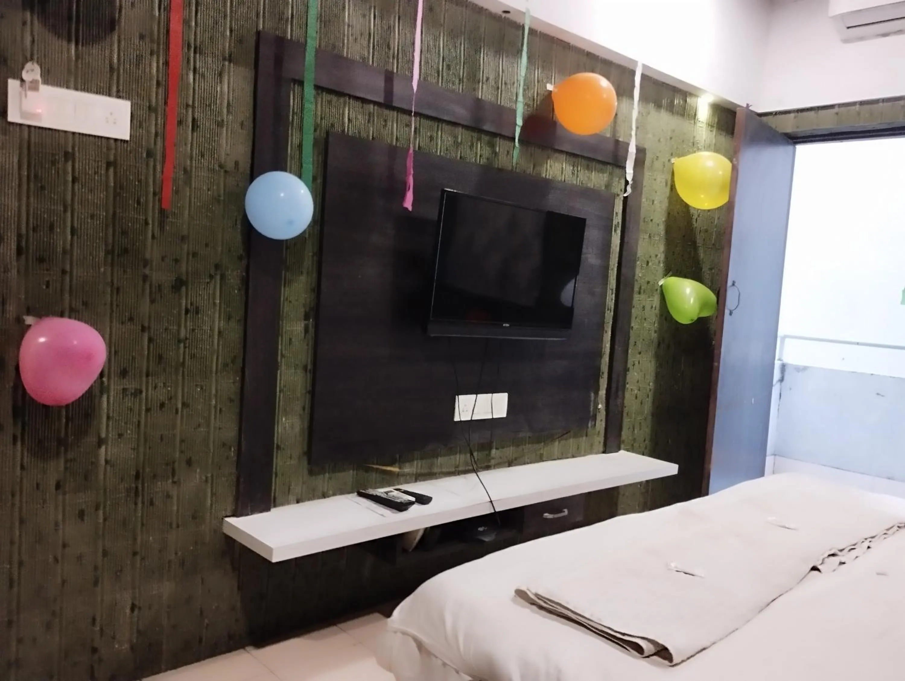 Bed in Hotel Grand Murud janjira