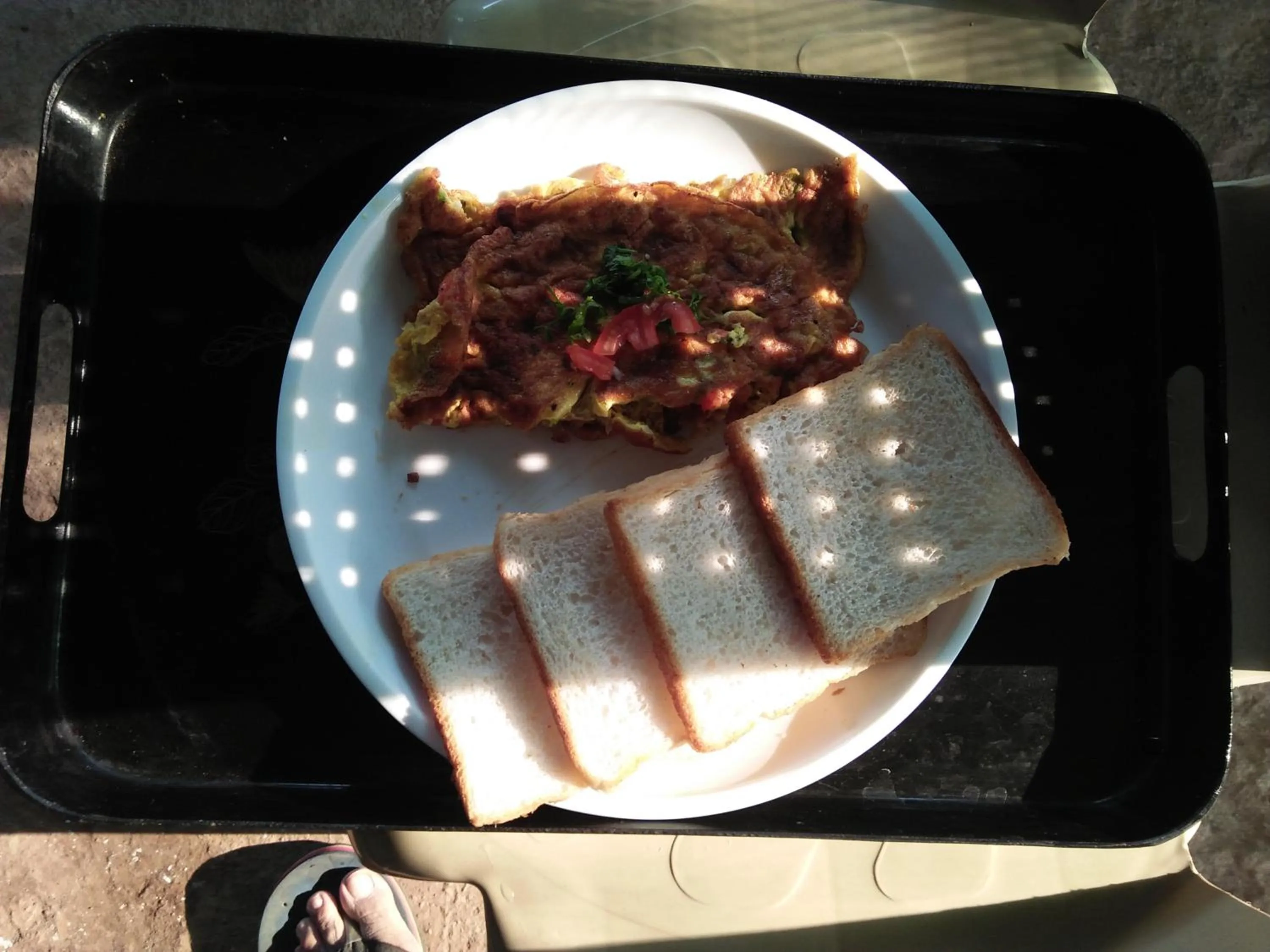 Breakfast in Hotel Grand Murud janjira