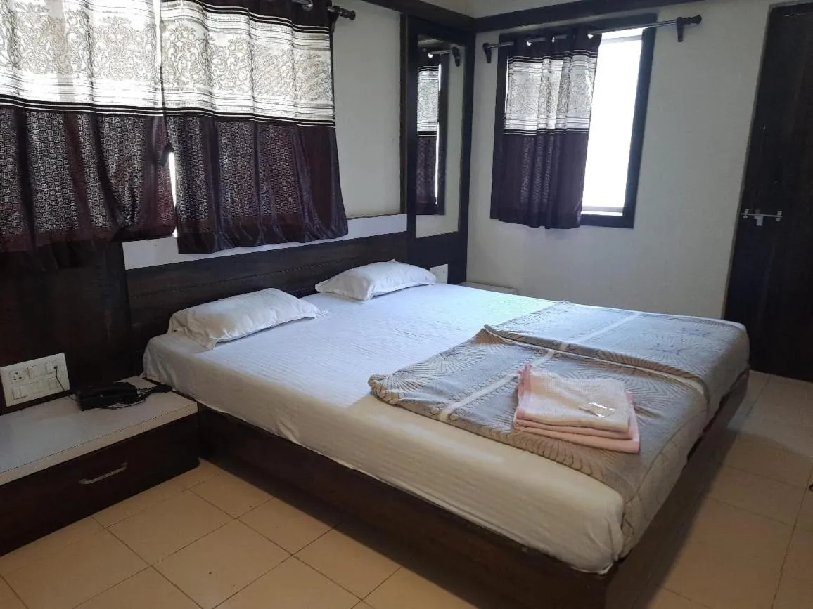 Bed in Hotel Grand Murud janjira