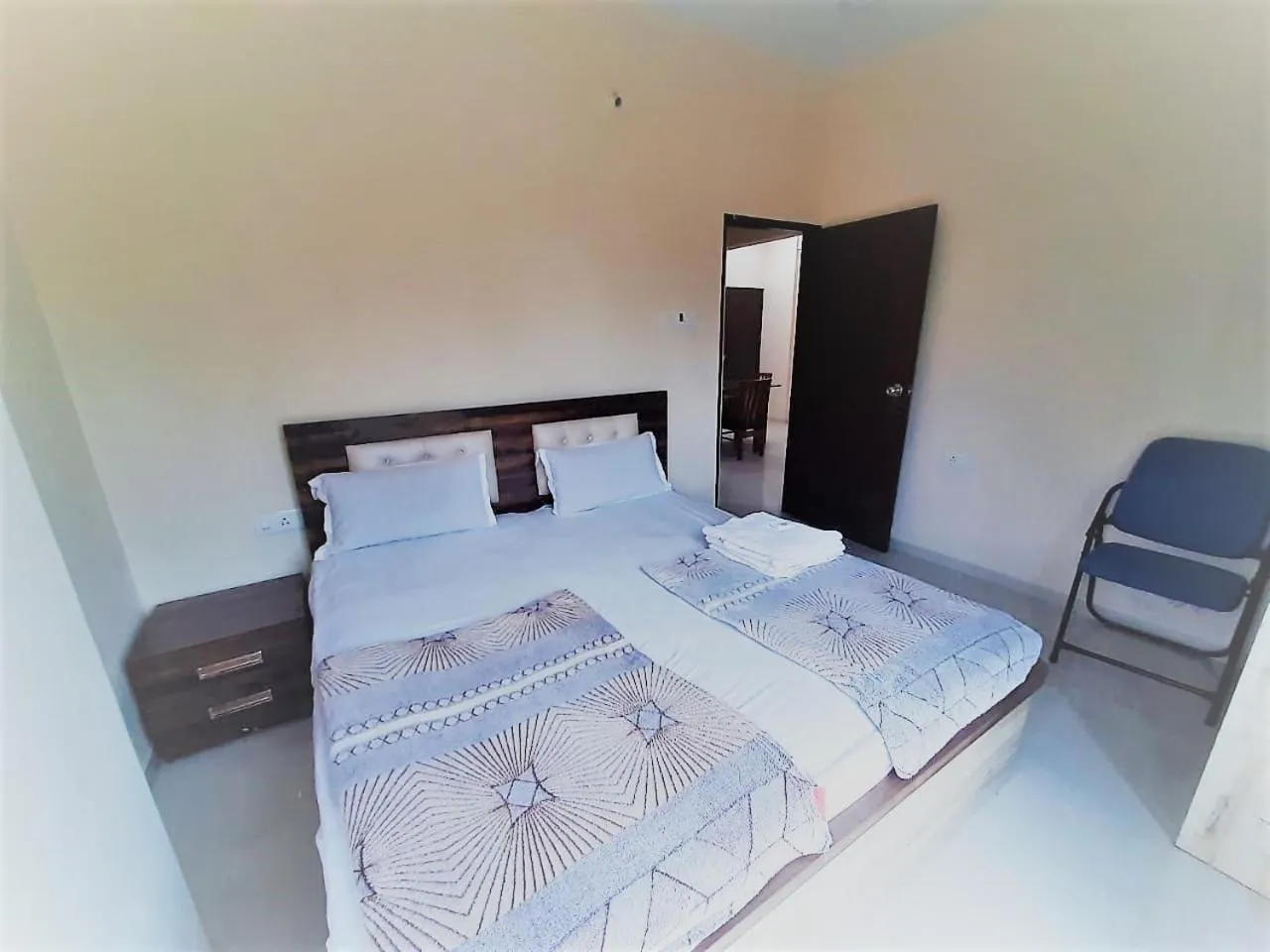 Bed in Hotel Grand Murud janjira