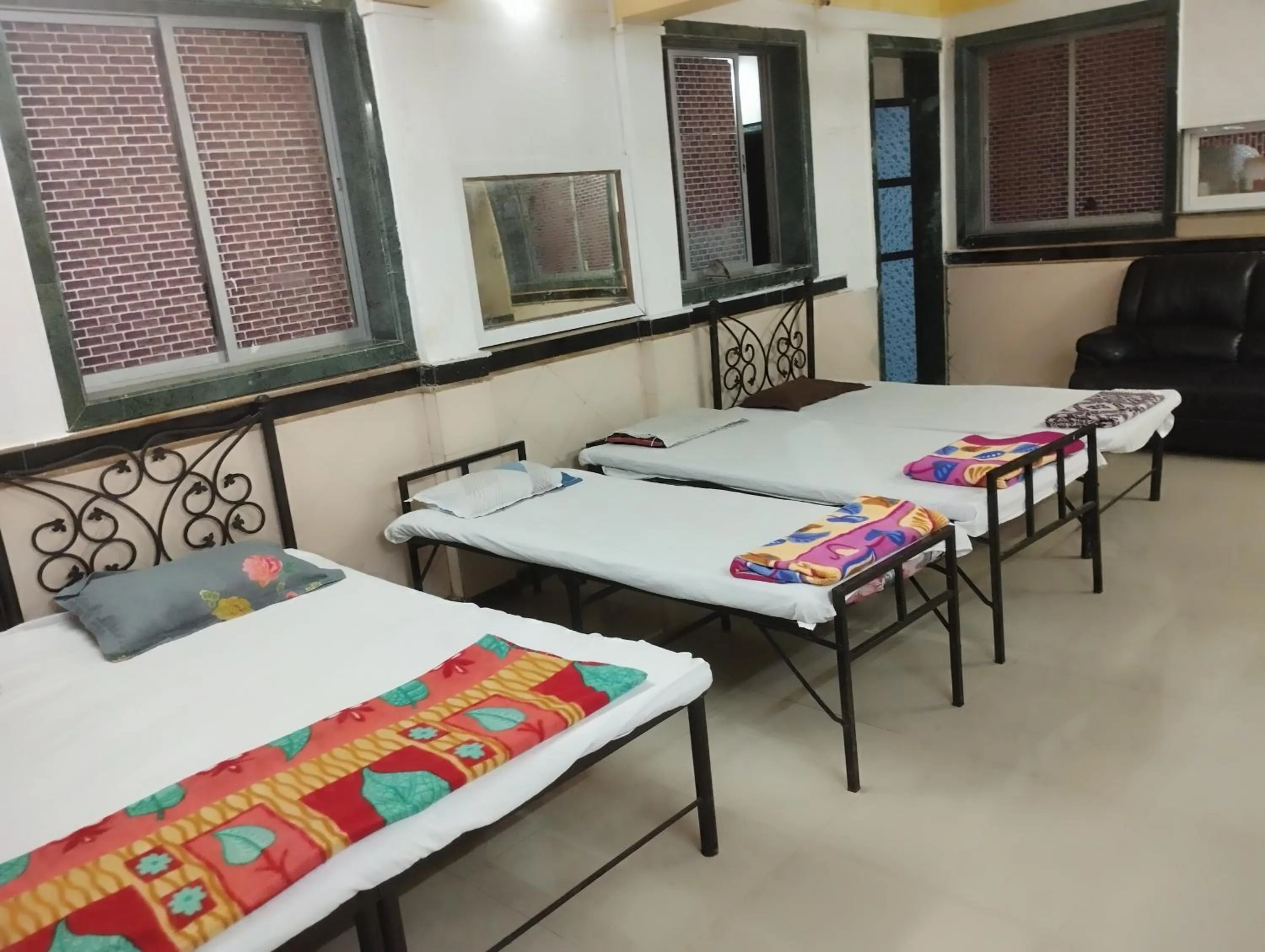 Bed in Hotel Grand Murud janjira