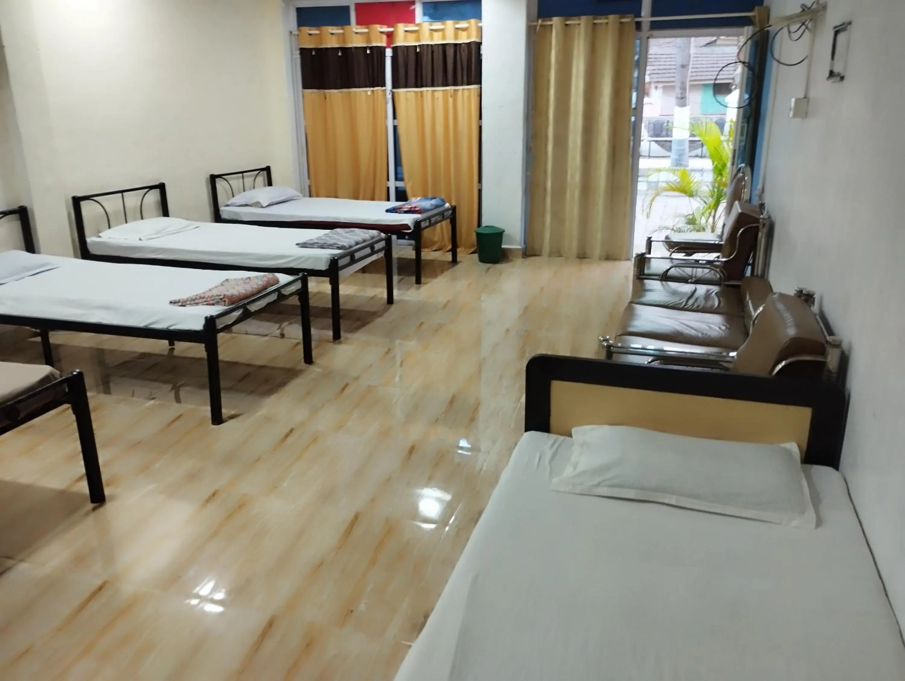 Bed in Hotel Grand Murud janjira