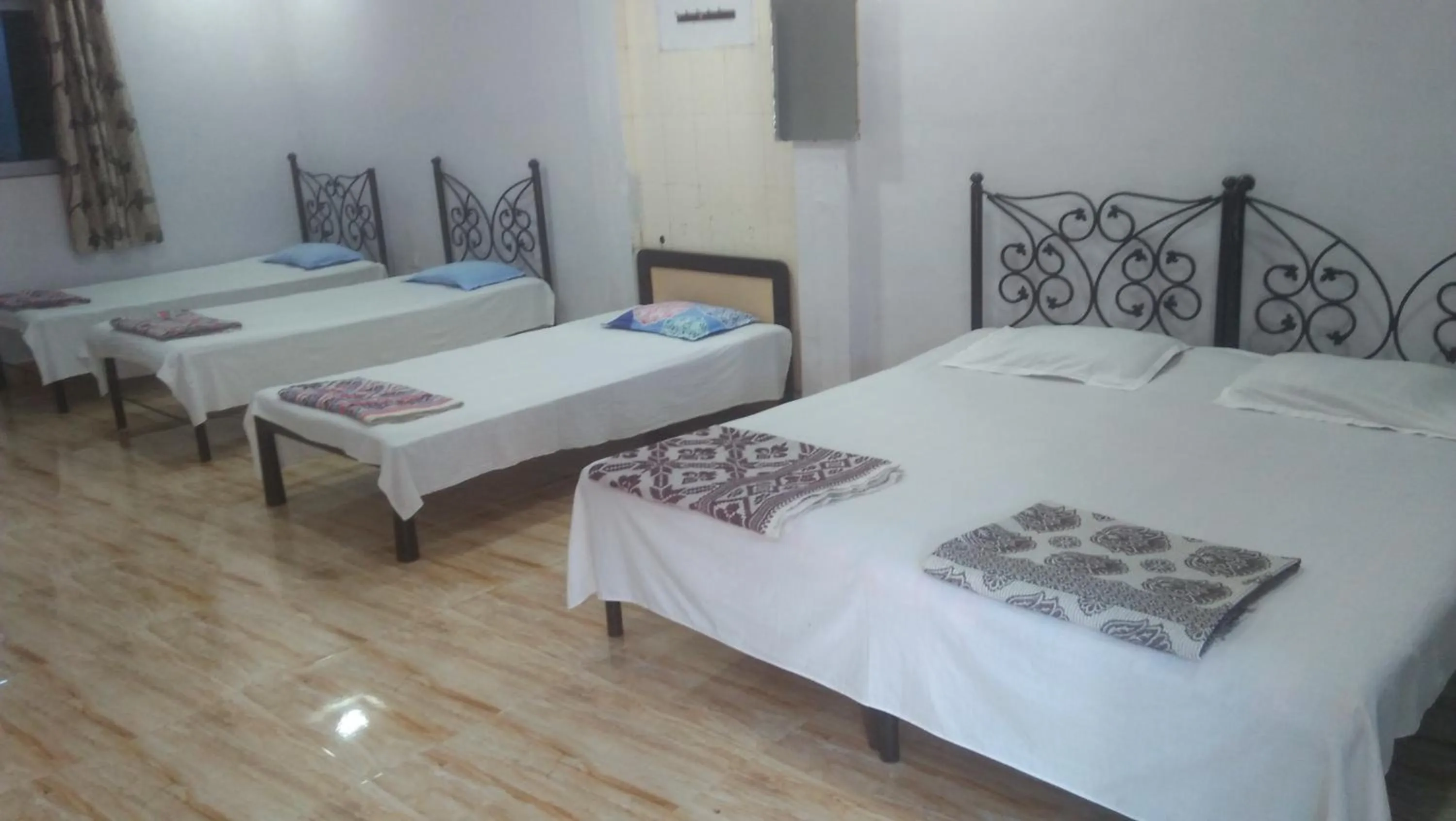 Bed in Hotel Grand Murud janjira