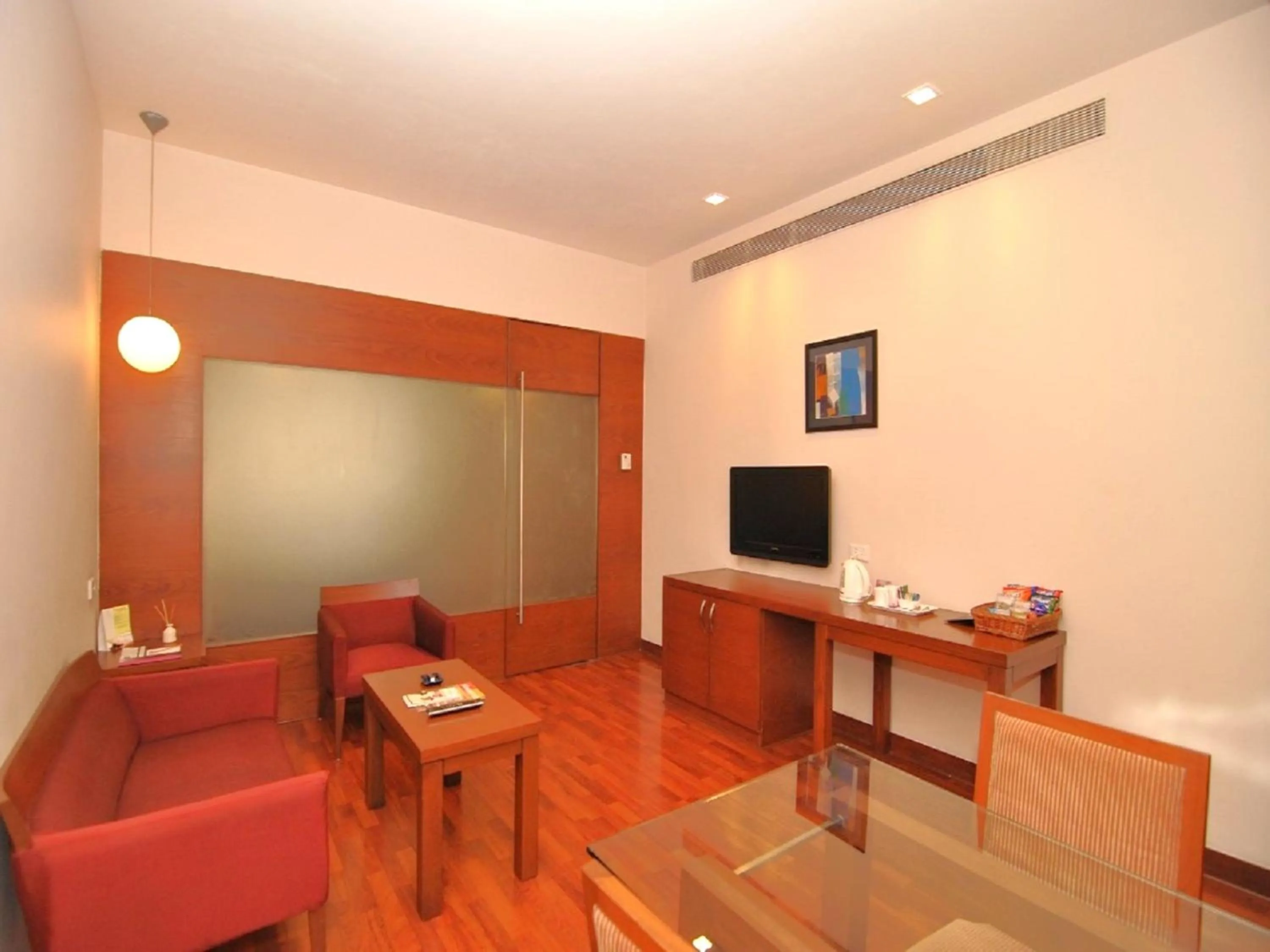 Seating area in Hotel Studio Estique