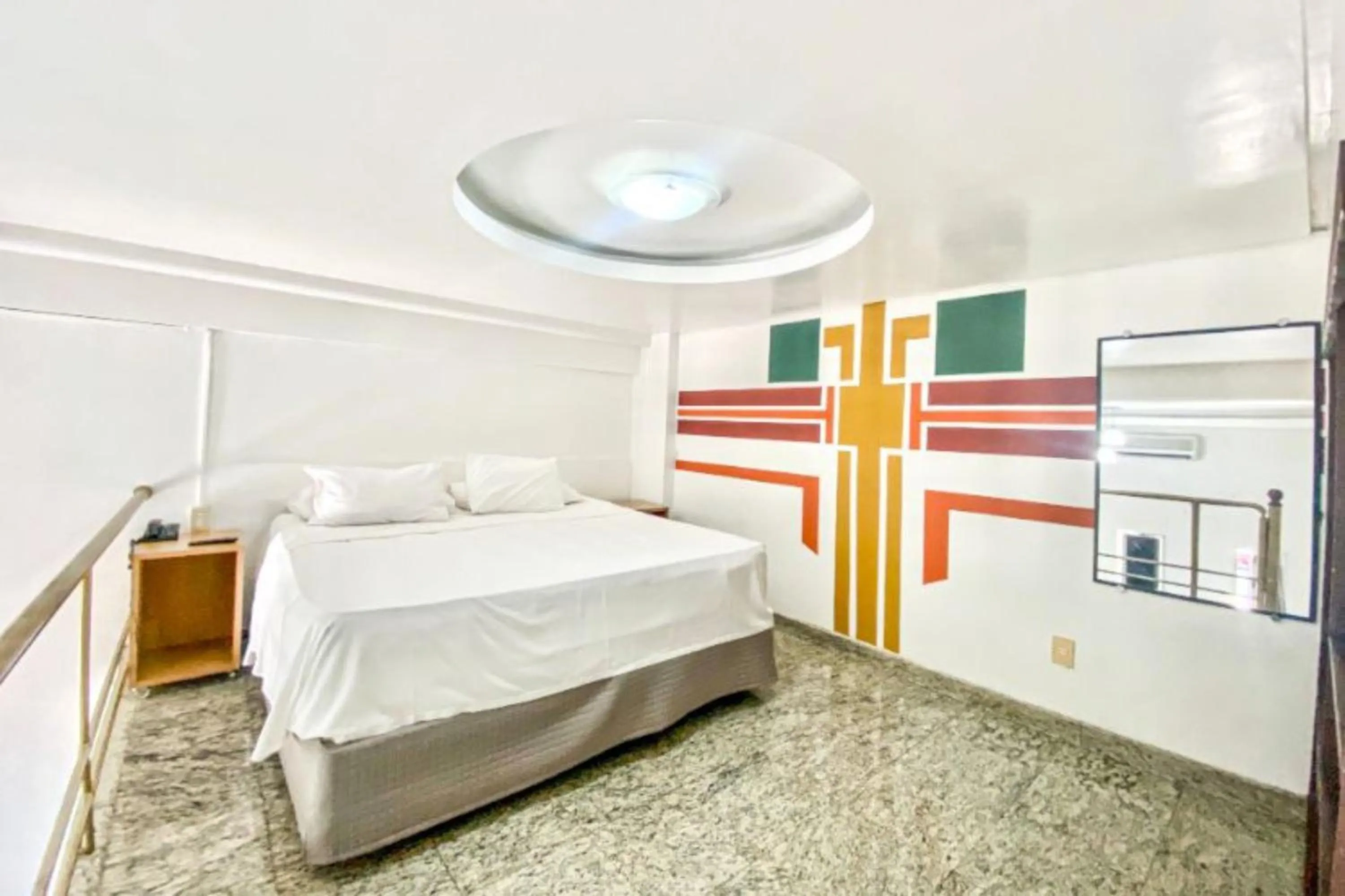 Bed in Hotel Riviera D Amazonia Belem Ananindeua