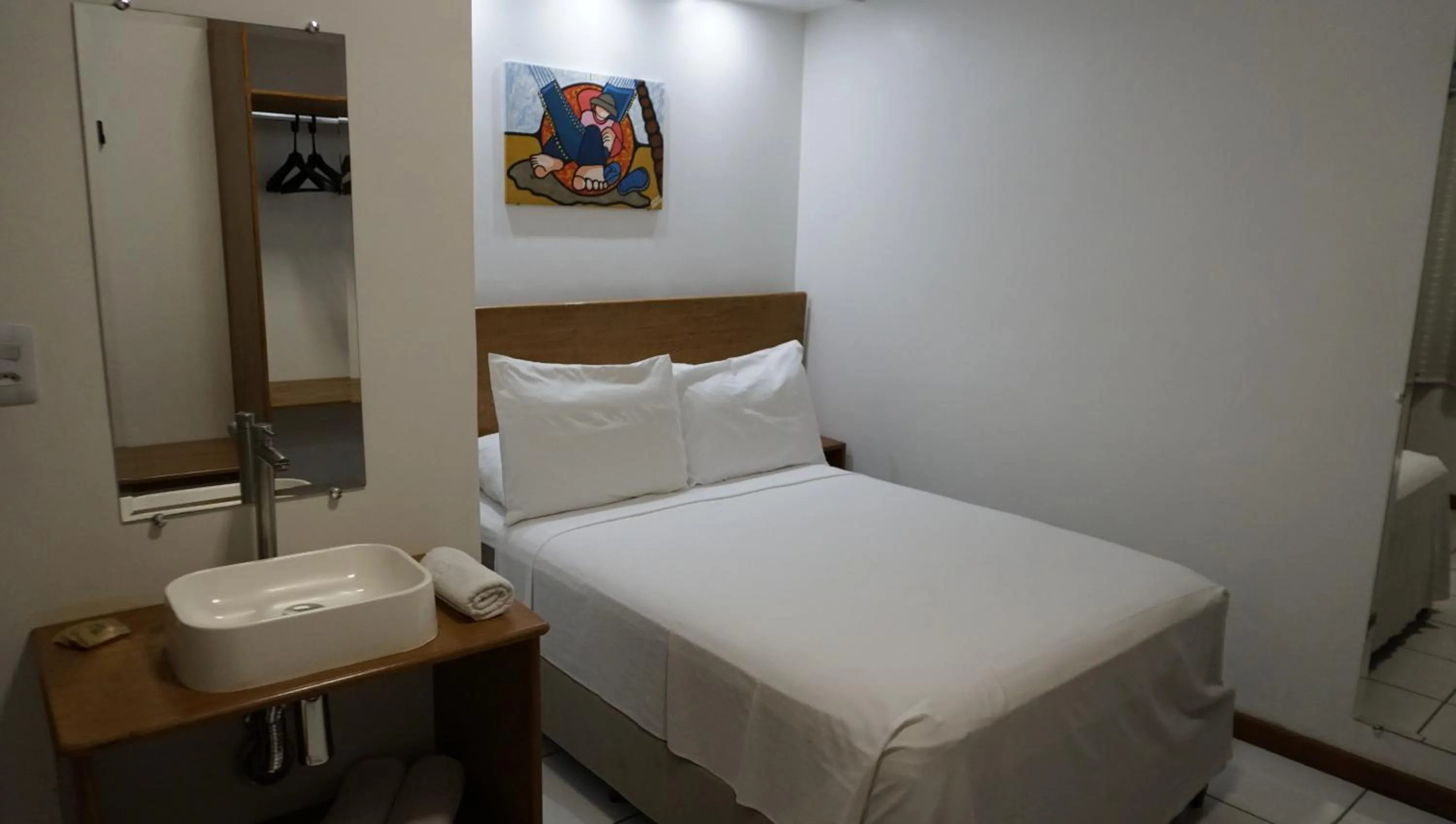 Bed in Hotel Riviera D Amazonia Belem Ananindeua