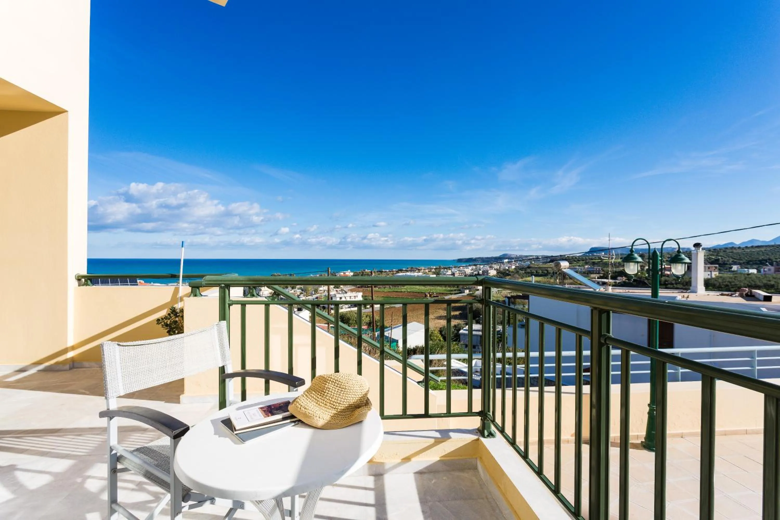 Sea view in Radamanthy's Hotel Apartments