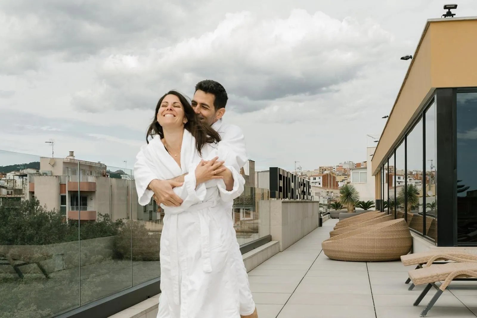 Balcony/Terrace in Boutique Hotel Élke Spa Superior