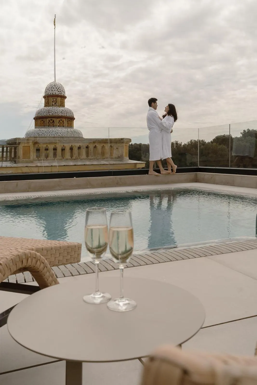 Balcony/Terrace in Boutique Hotel Élke Spa Superior