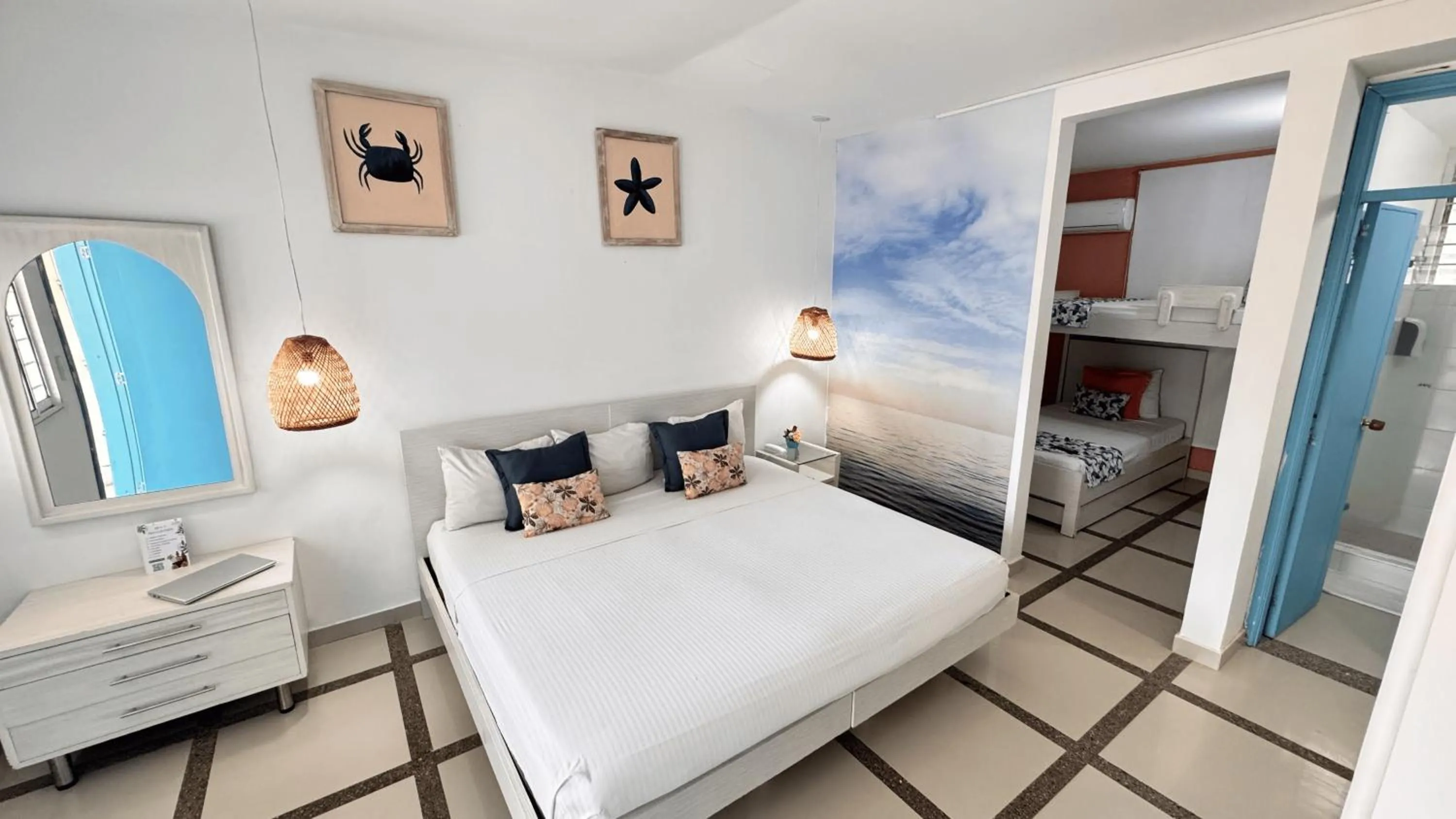 Photo of the whole room, Bed in TAMA Hotel Santa Marta