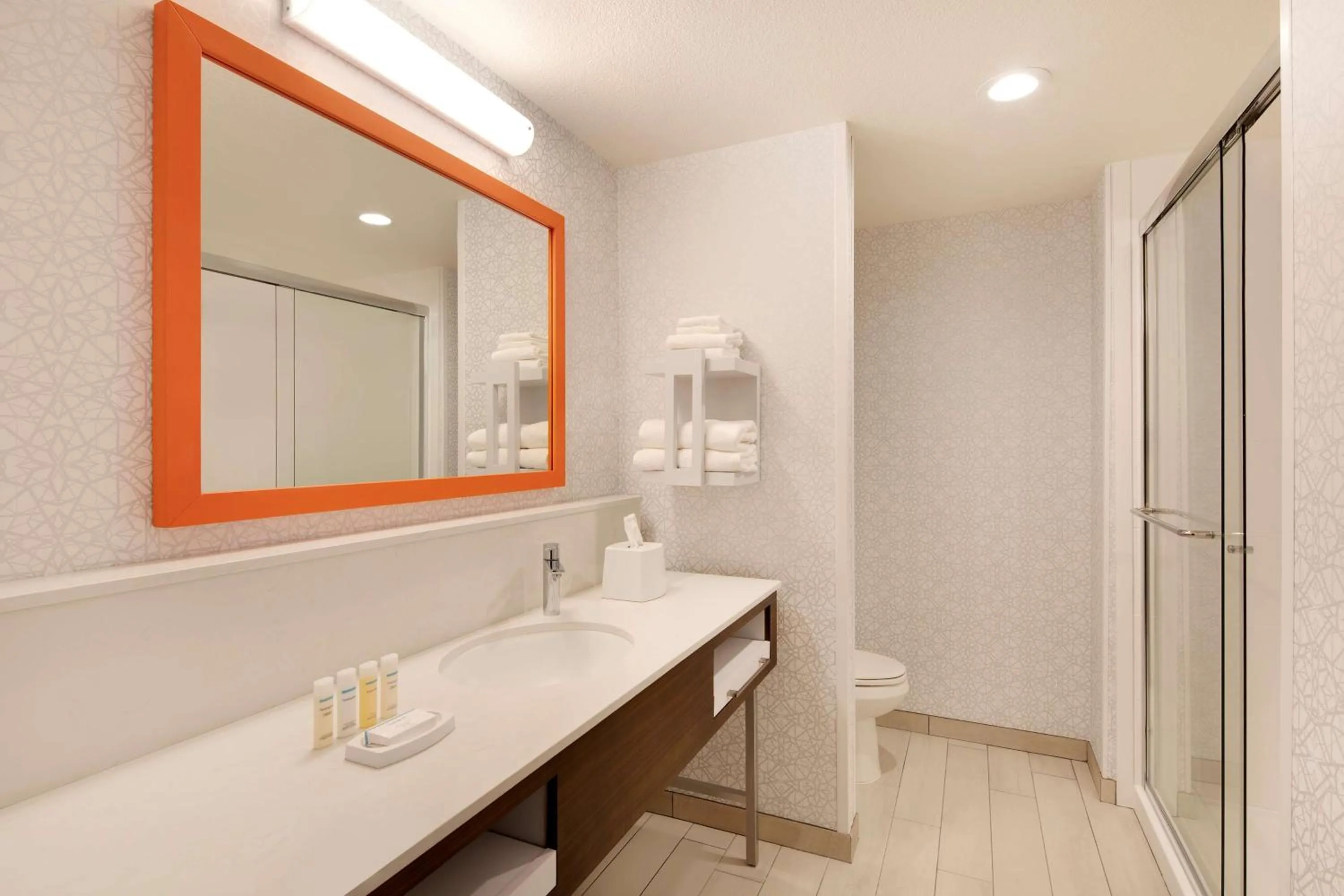 Bathroom in Hampton Inn Santa Cruz West, Ca