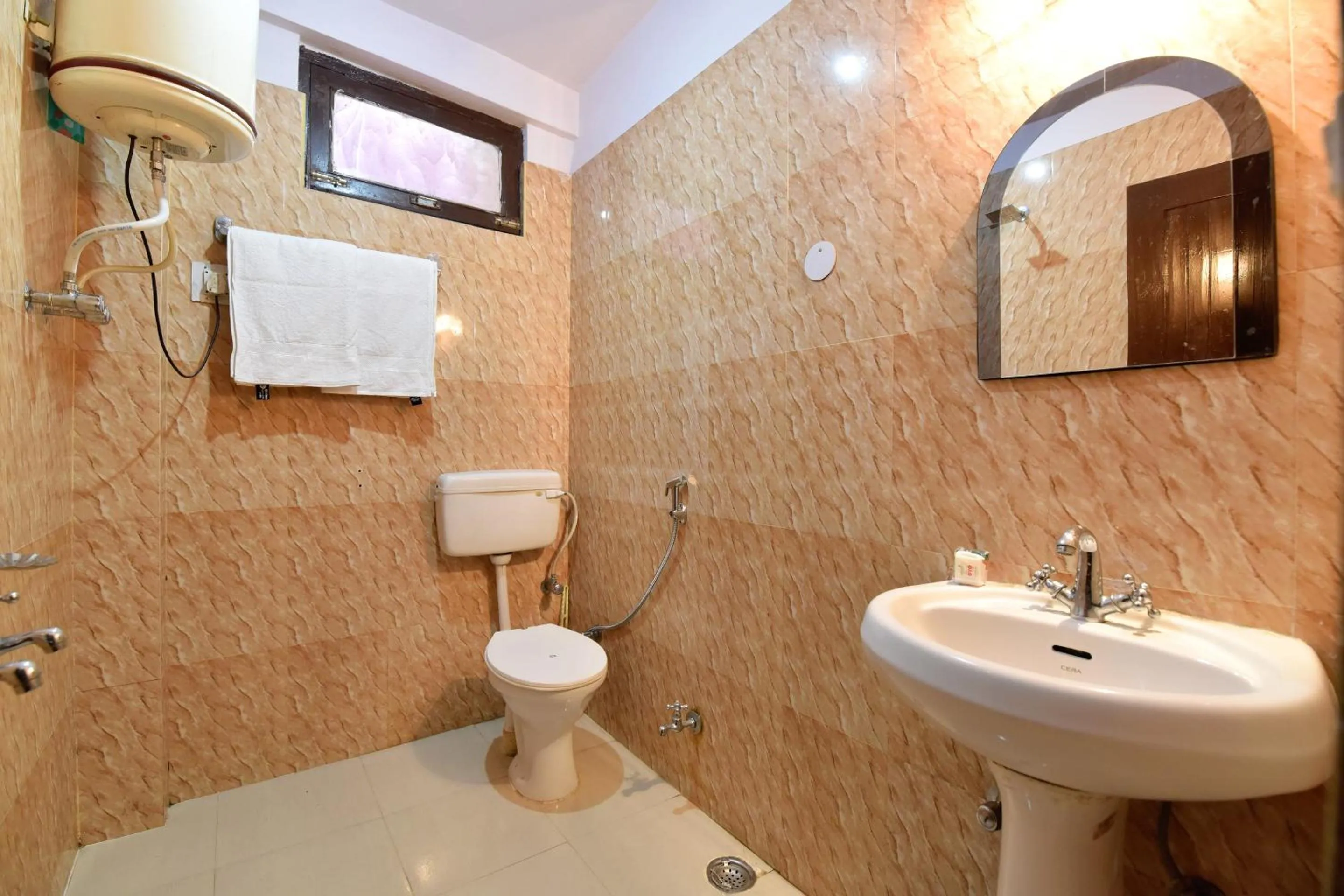 Bathroom in OYO Hill View