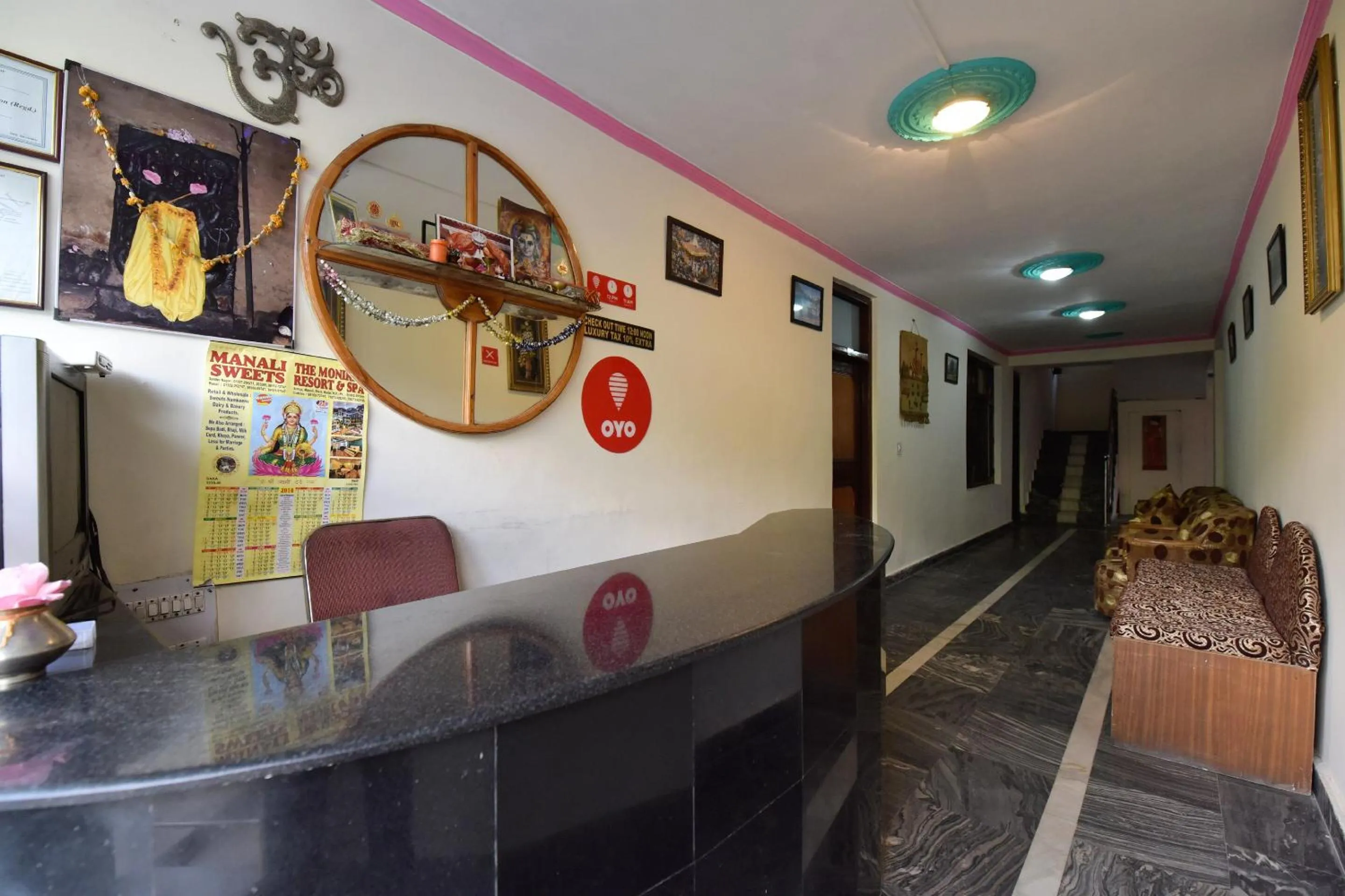 Lobby or reception, Lobby/Reception in OYO Hill View