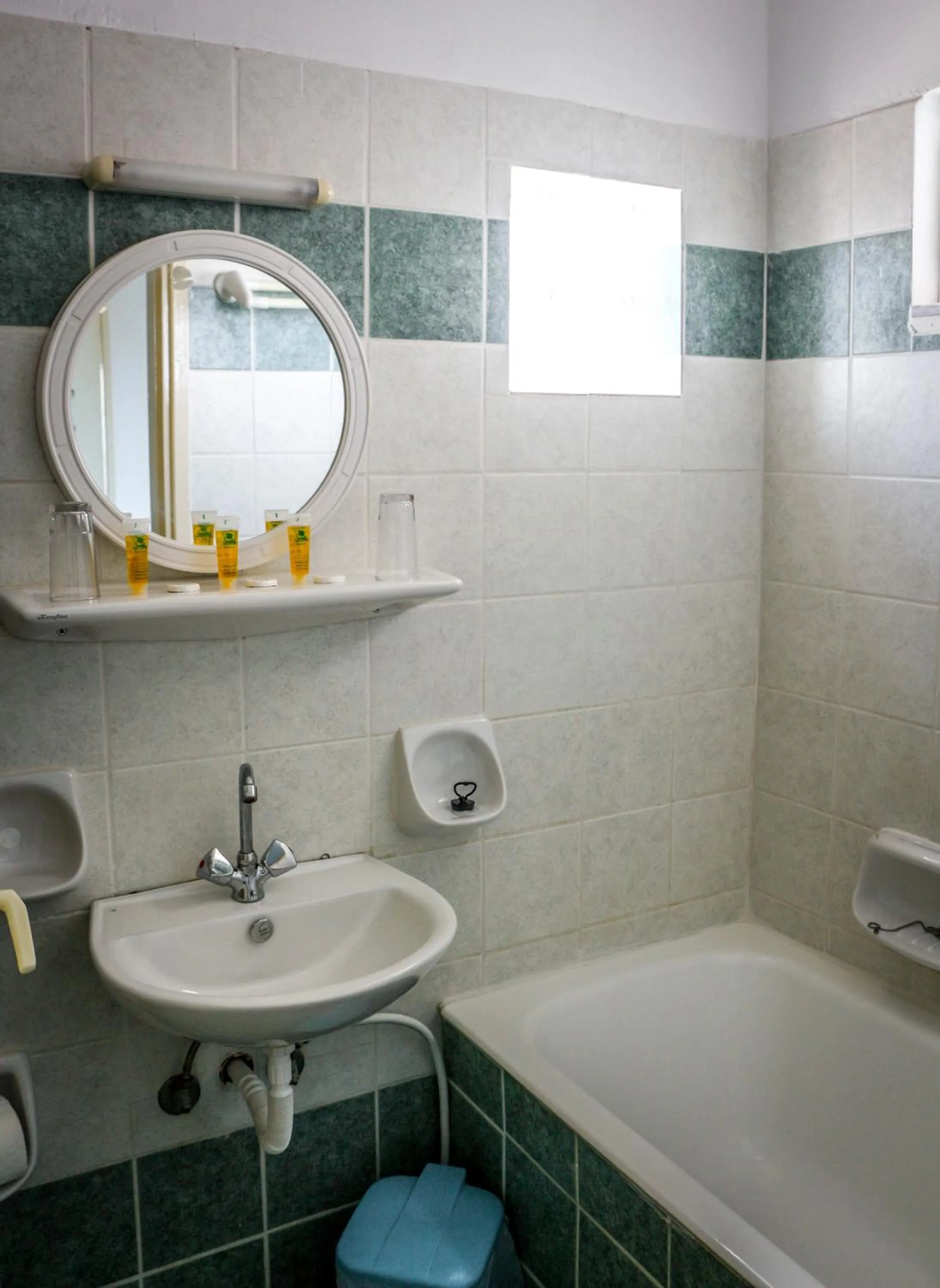 Bathroom in Mirtos Hotel