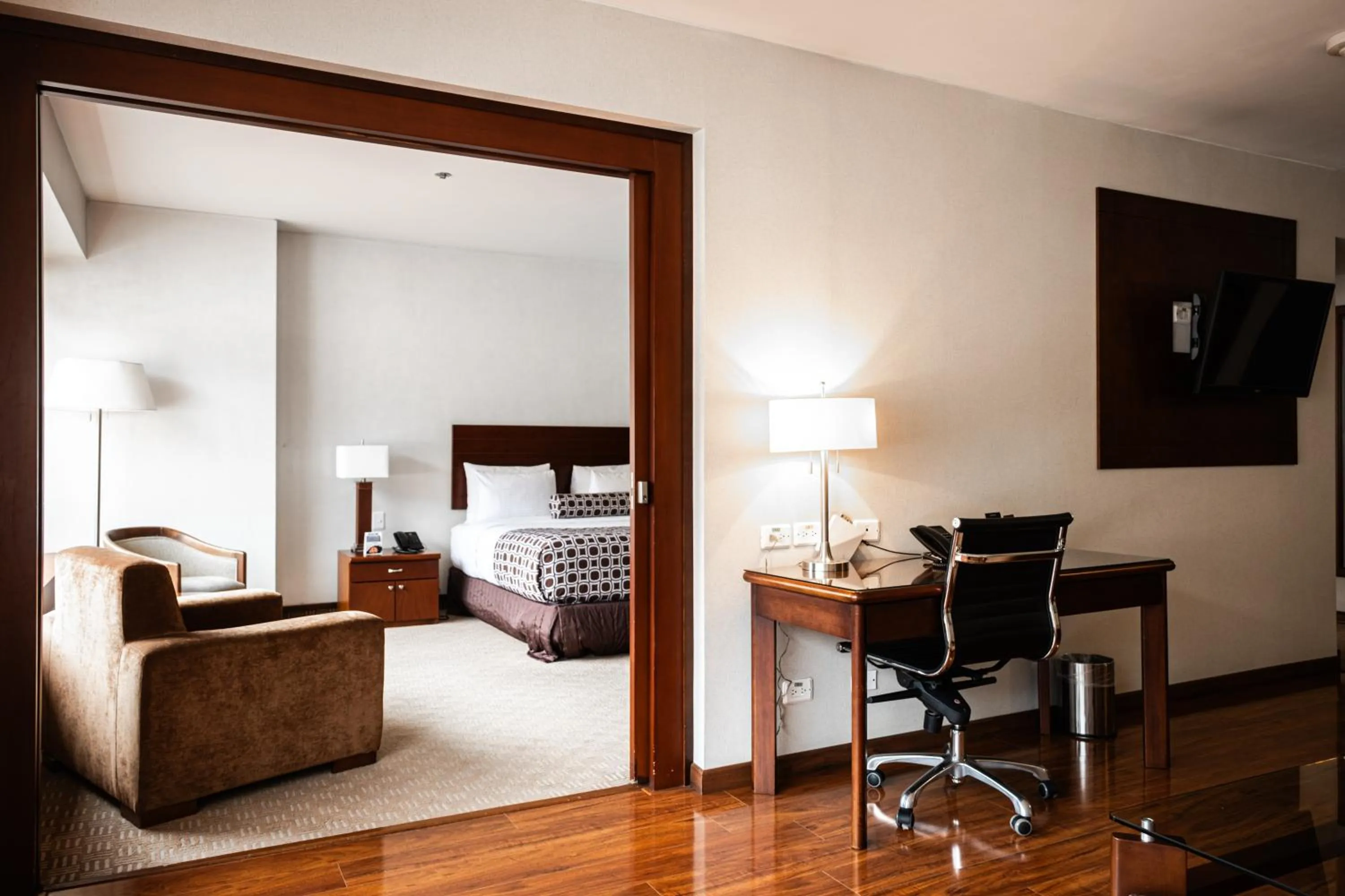 Bed in Tequendama Suites Bogota