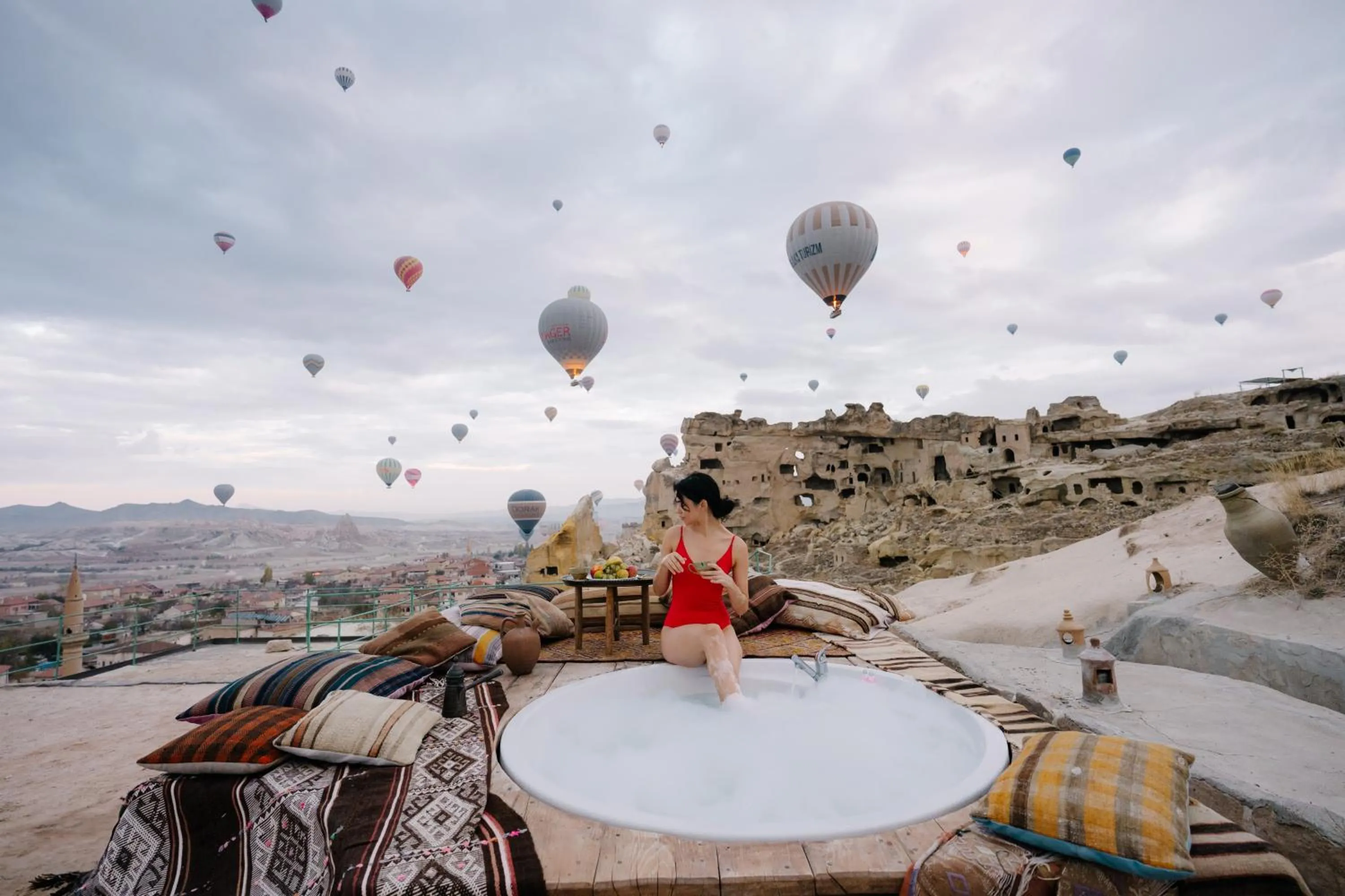 Balcony/Terrace in Seki Cave Suites
