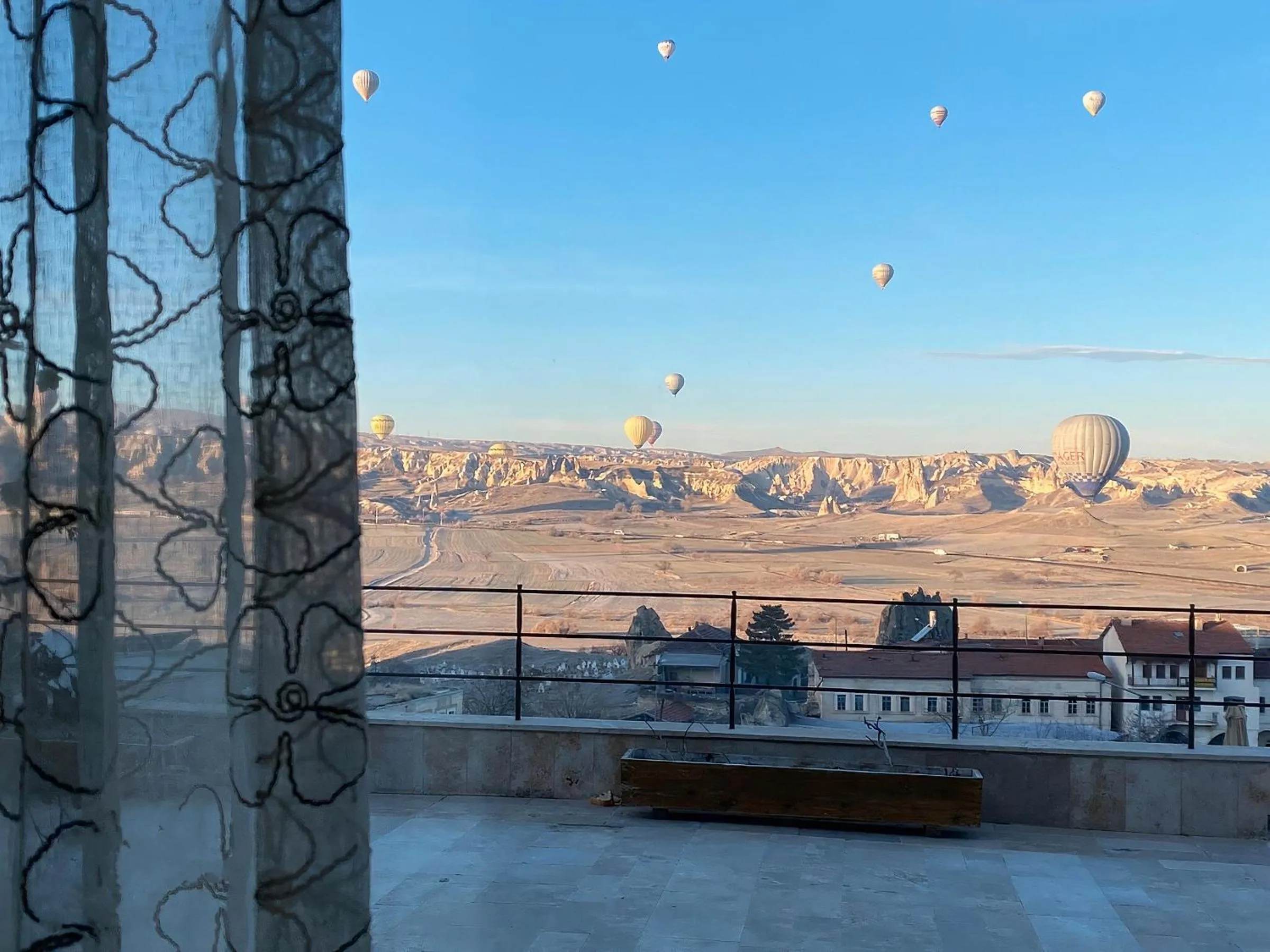 Landmark view in Seki Cave Suites