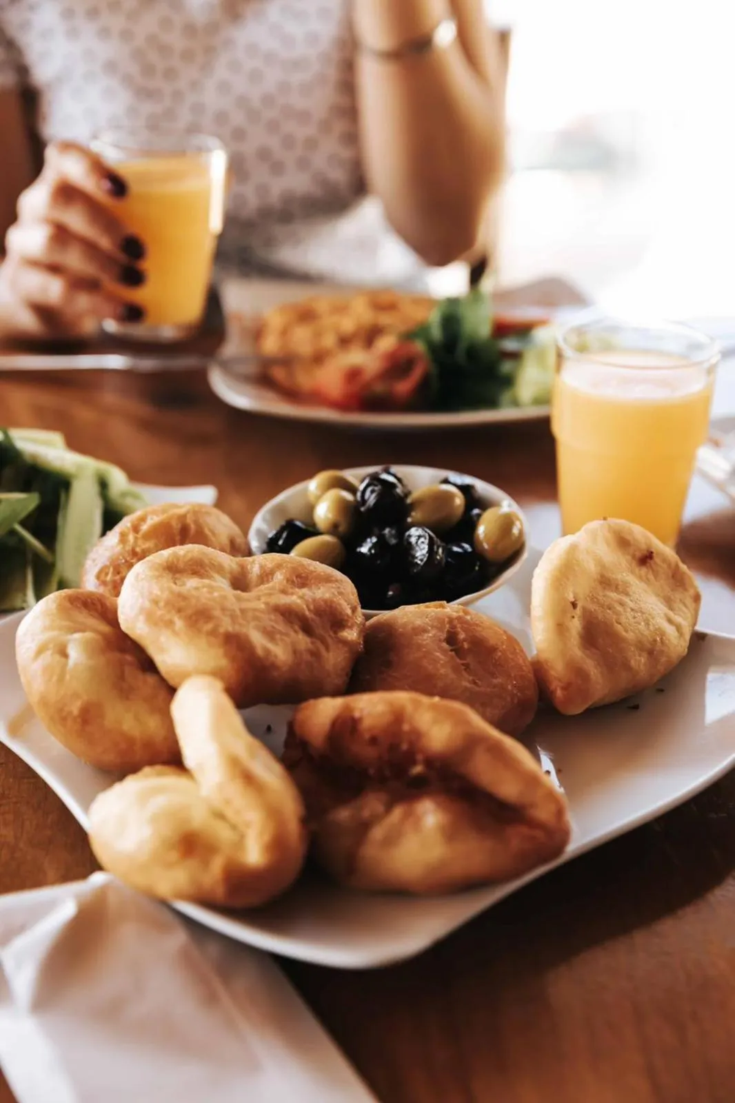 Food close-up in Seki Cave Suites