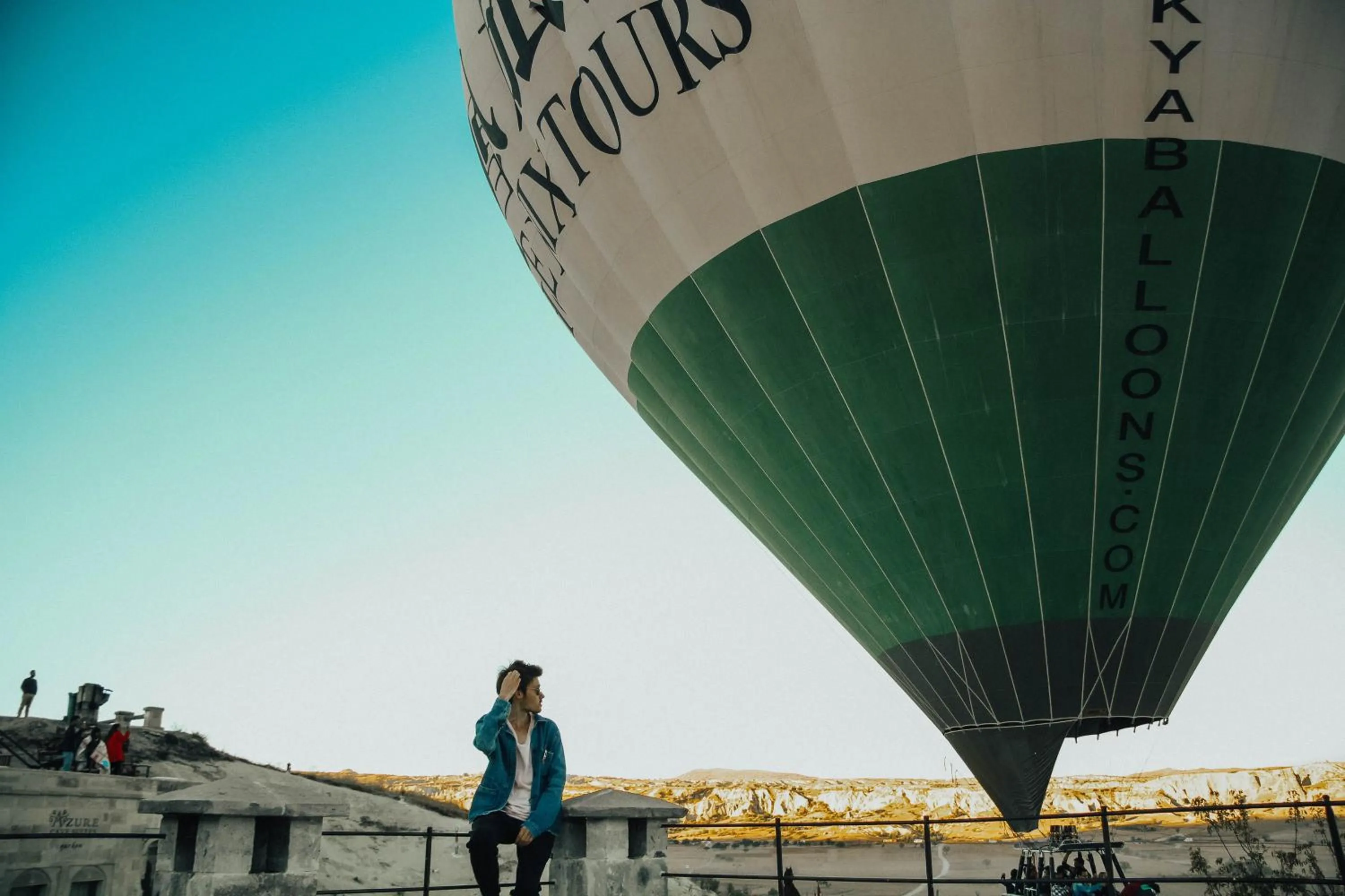 People in Seki Cave Suites