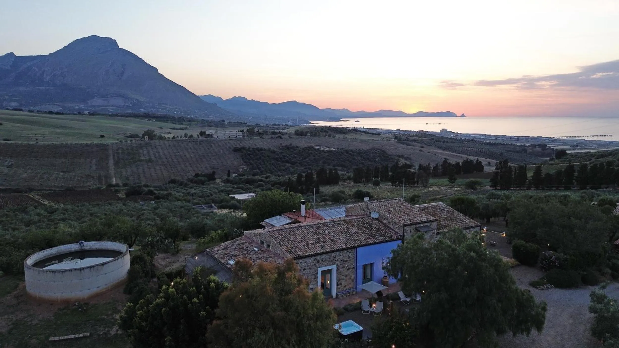 Bird's eye view in Terre Di Himera