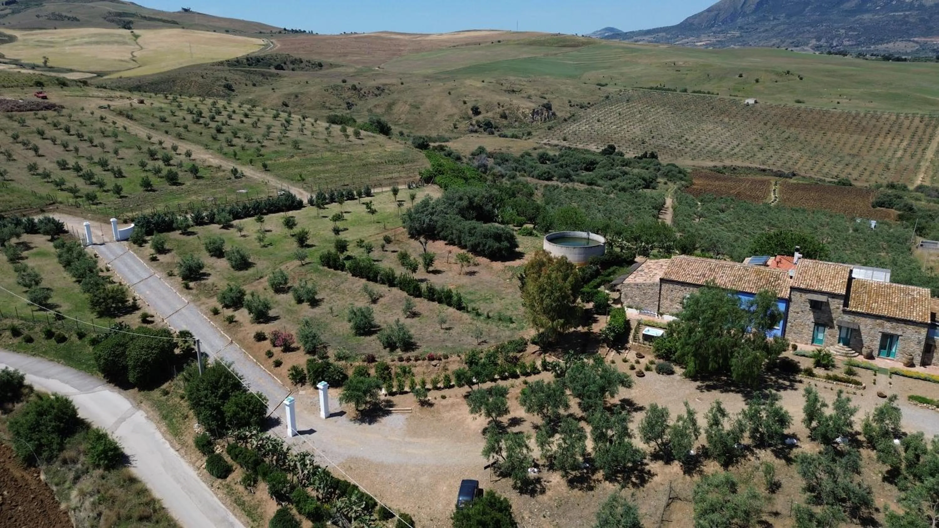 Bird's eye view in Terre Di Himera
