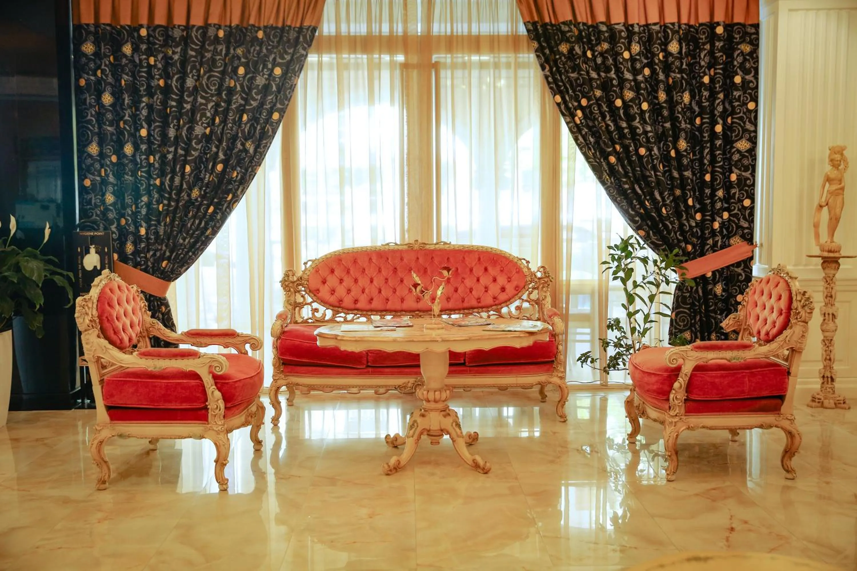 Lobby or reception in Hotel Empire Albania