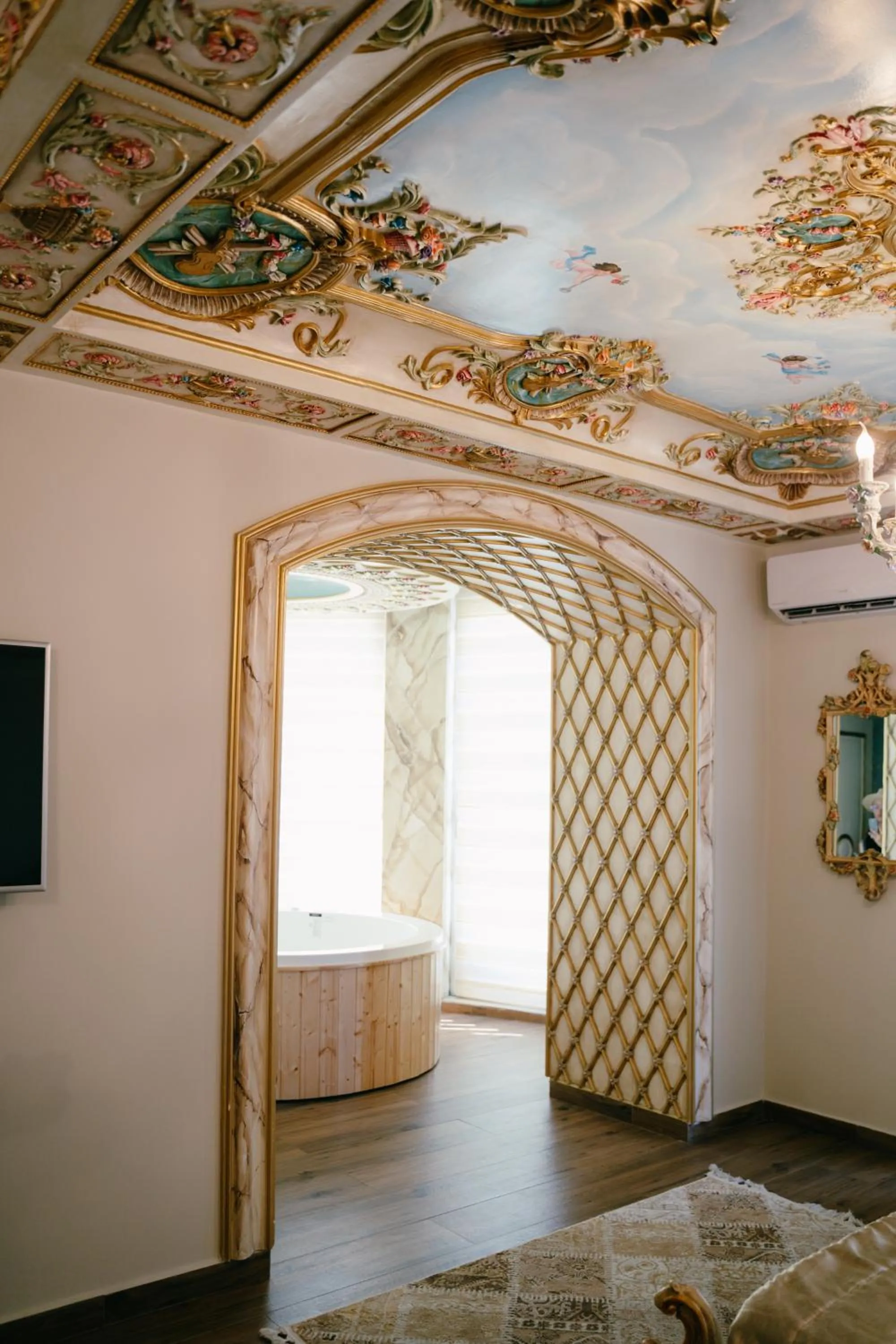 Communal lounge/ TV room in Hotel Empire Albania