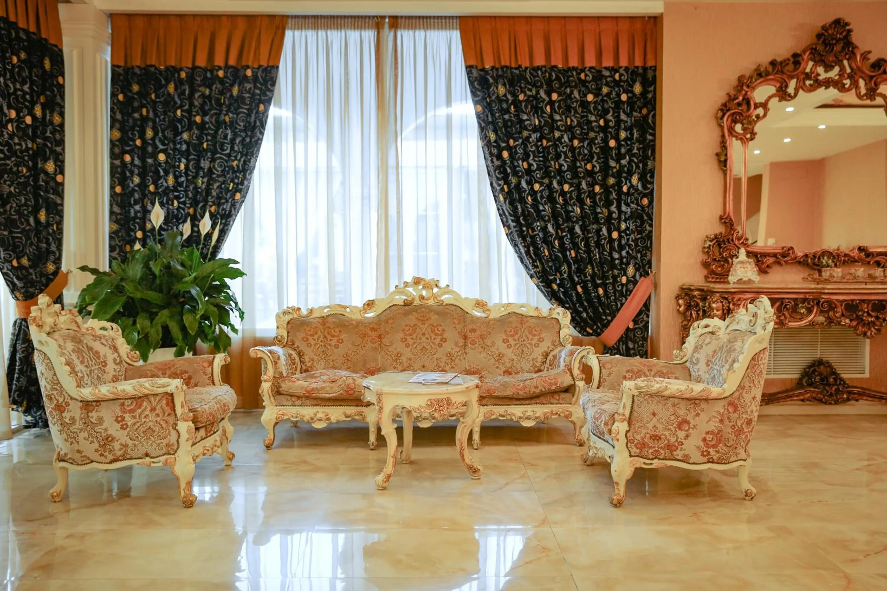 Seating area in Hotel Empire Albania