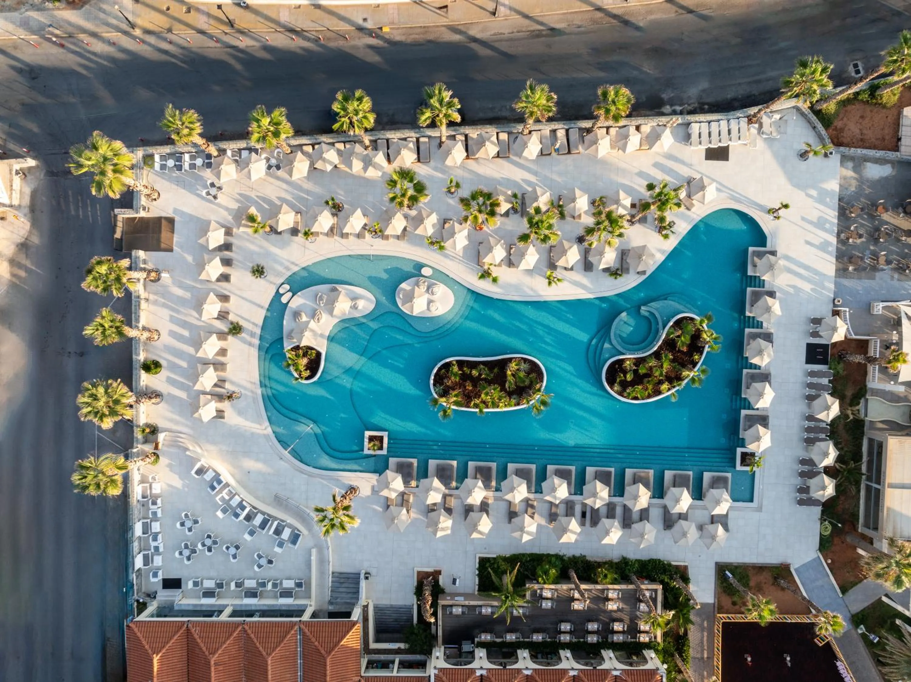 Bird's eye view in Stella Blue Seaside Resort