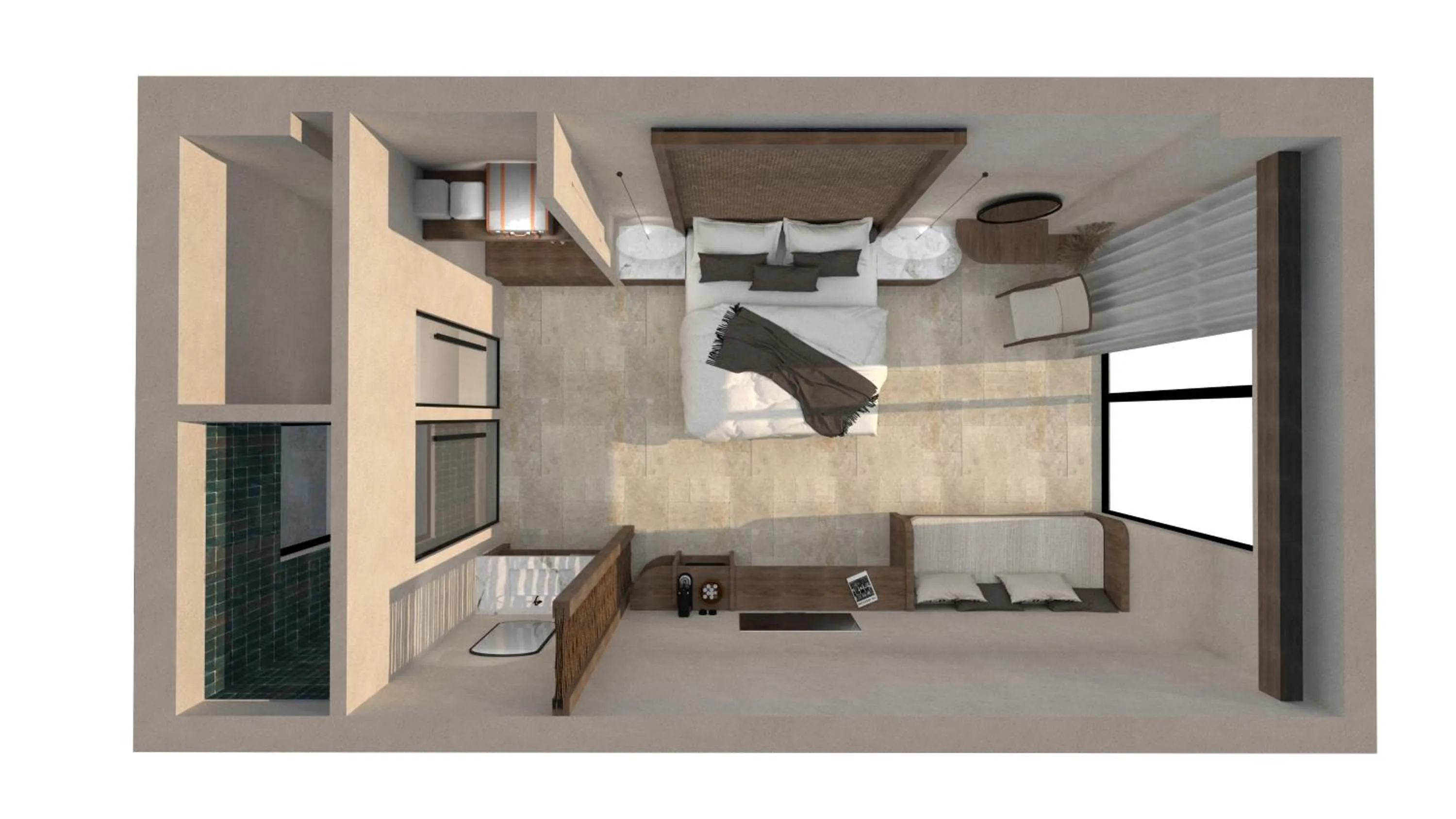 Photo of the whole room in Stella Blue Seaside Resort