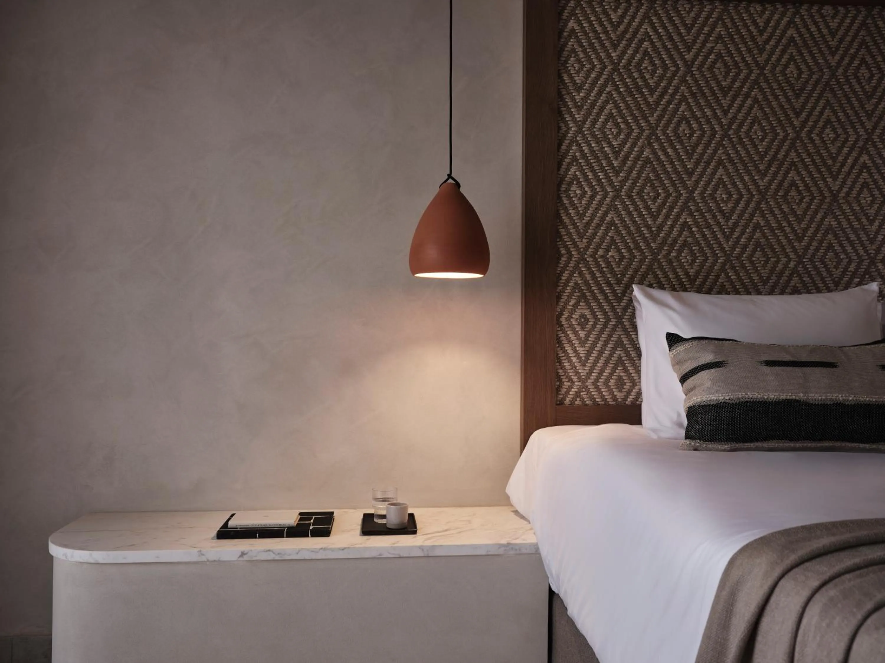 Bed in Stella Blue Seaside Resort