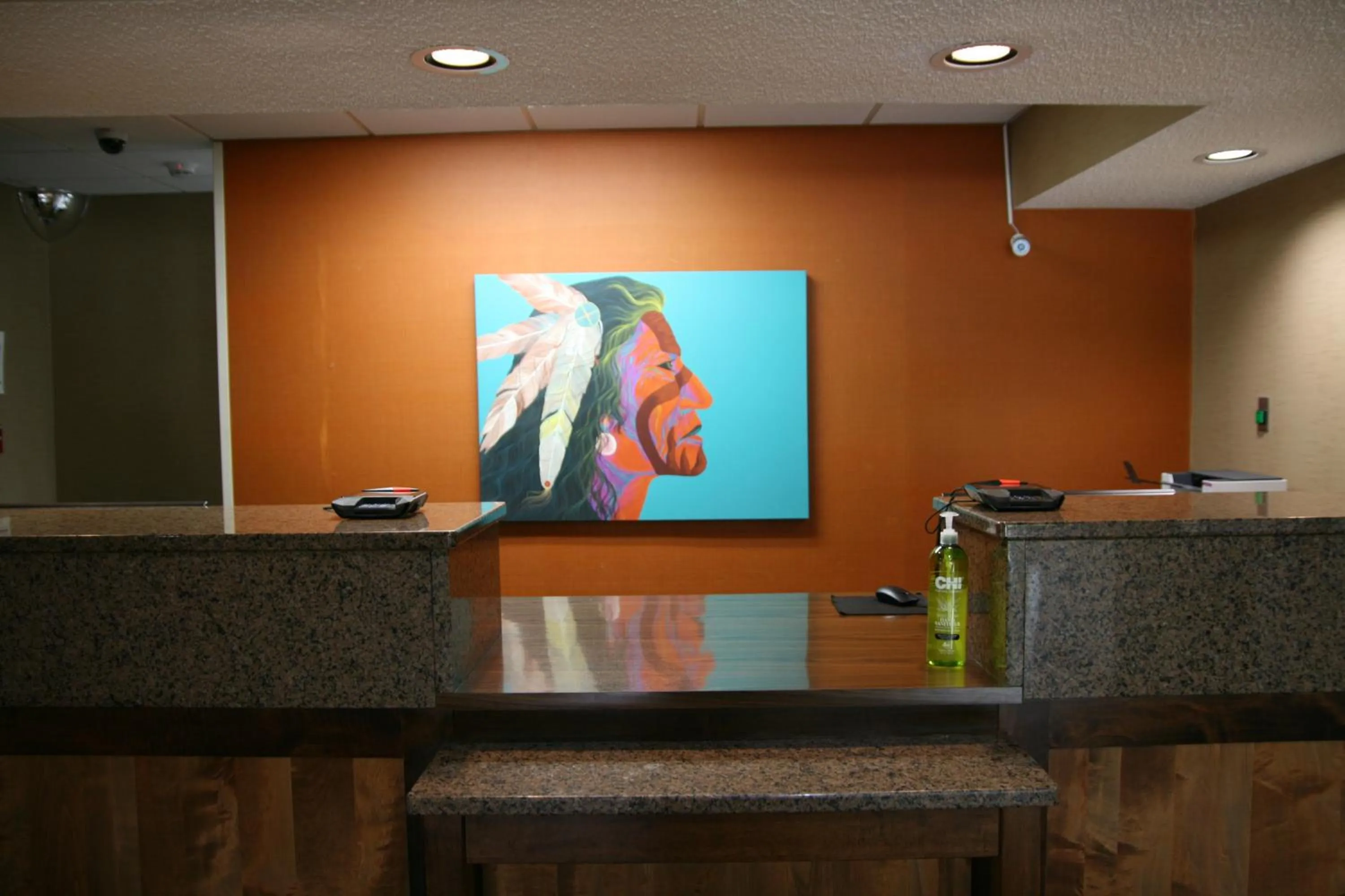 Lobby or reception in Cherokee Inn